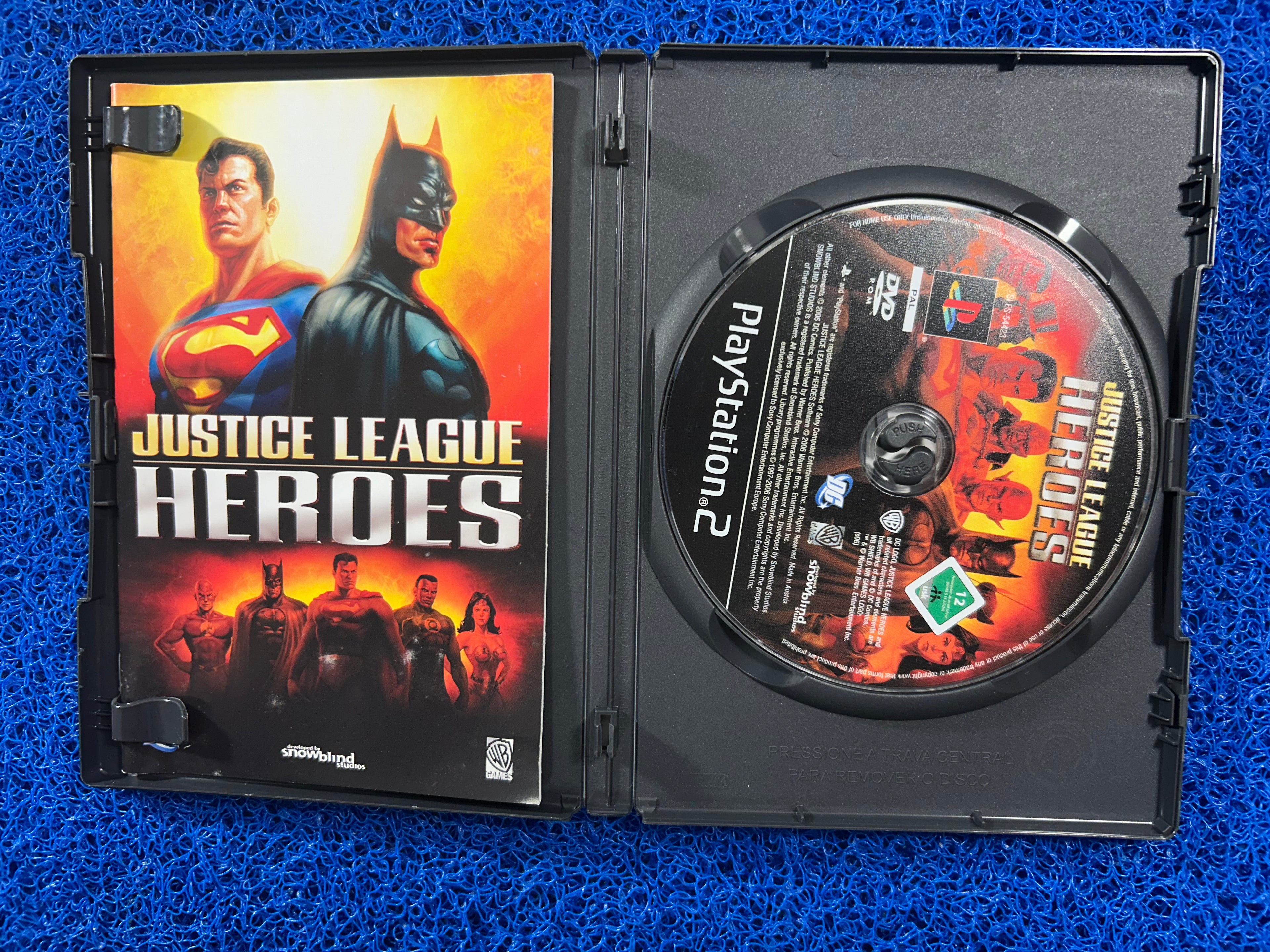 PS2# Justice league Heroes (E)
