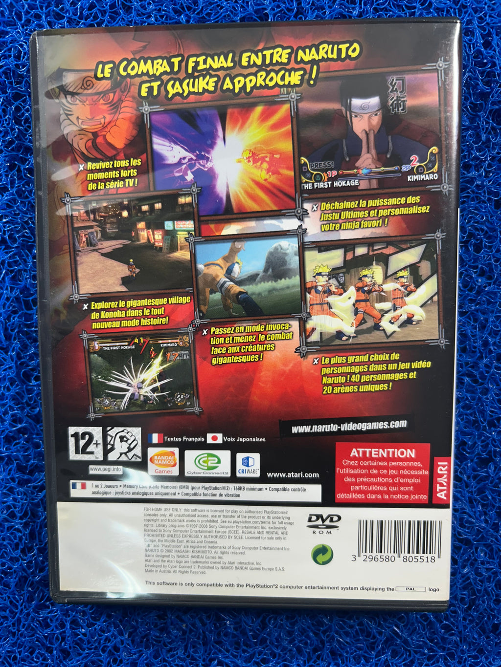 PS2 Naruto ultimate ninja 3 (E)