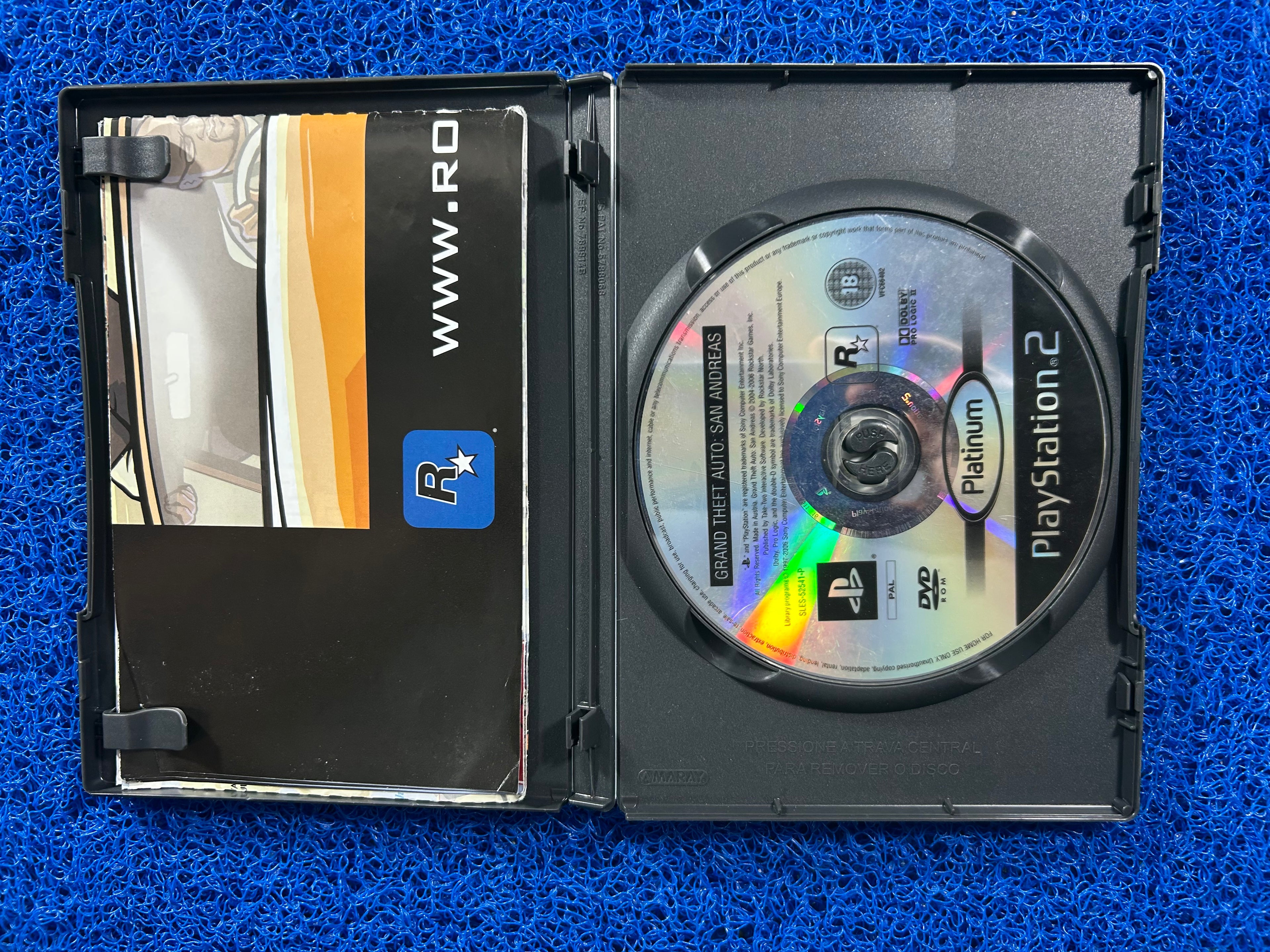 PS2 GTA San andreas (E)