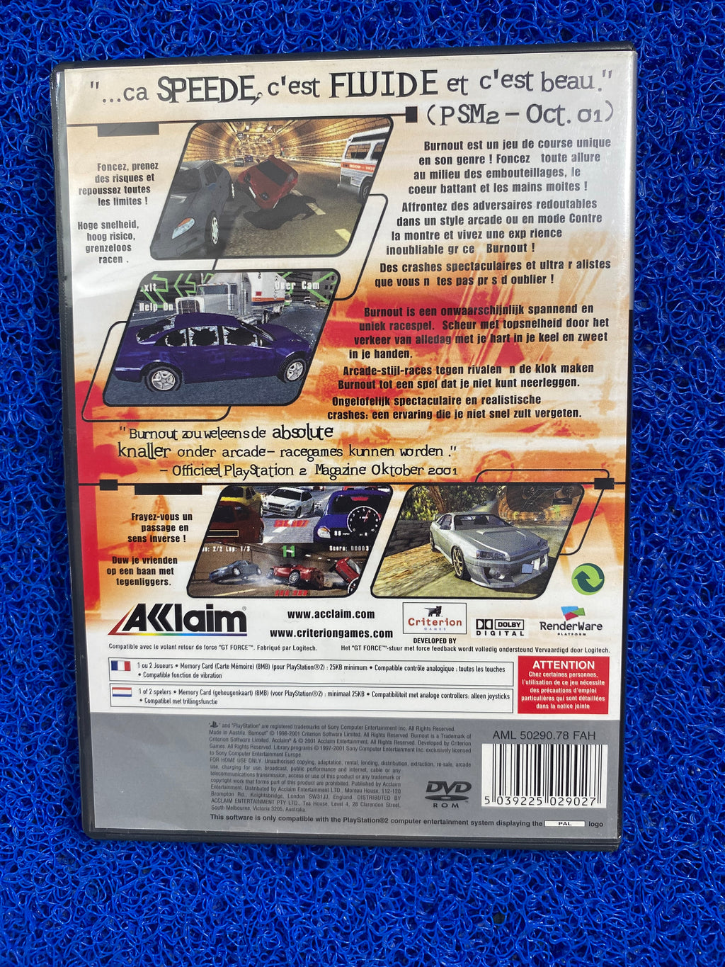 PS2# Burnout (E)