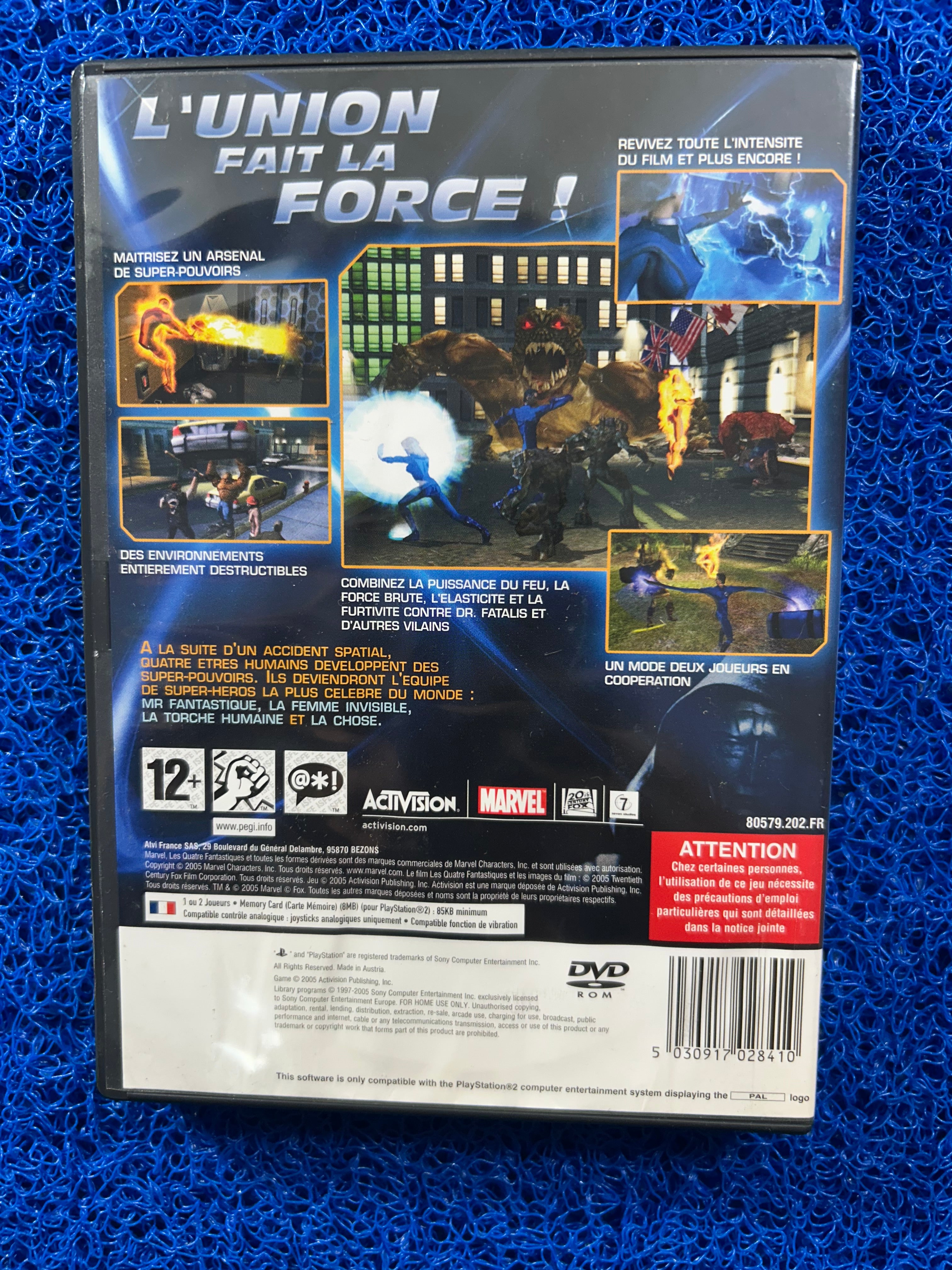 PS2 Fantastic 4 (E)