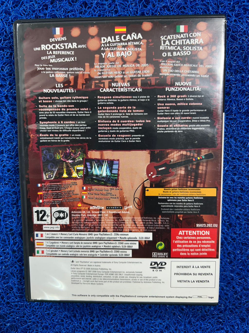 PS2# Guitar hero II (E)