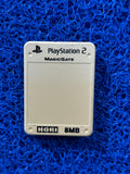 ACESSÓRIOS Memory card de ps2 white