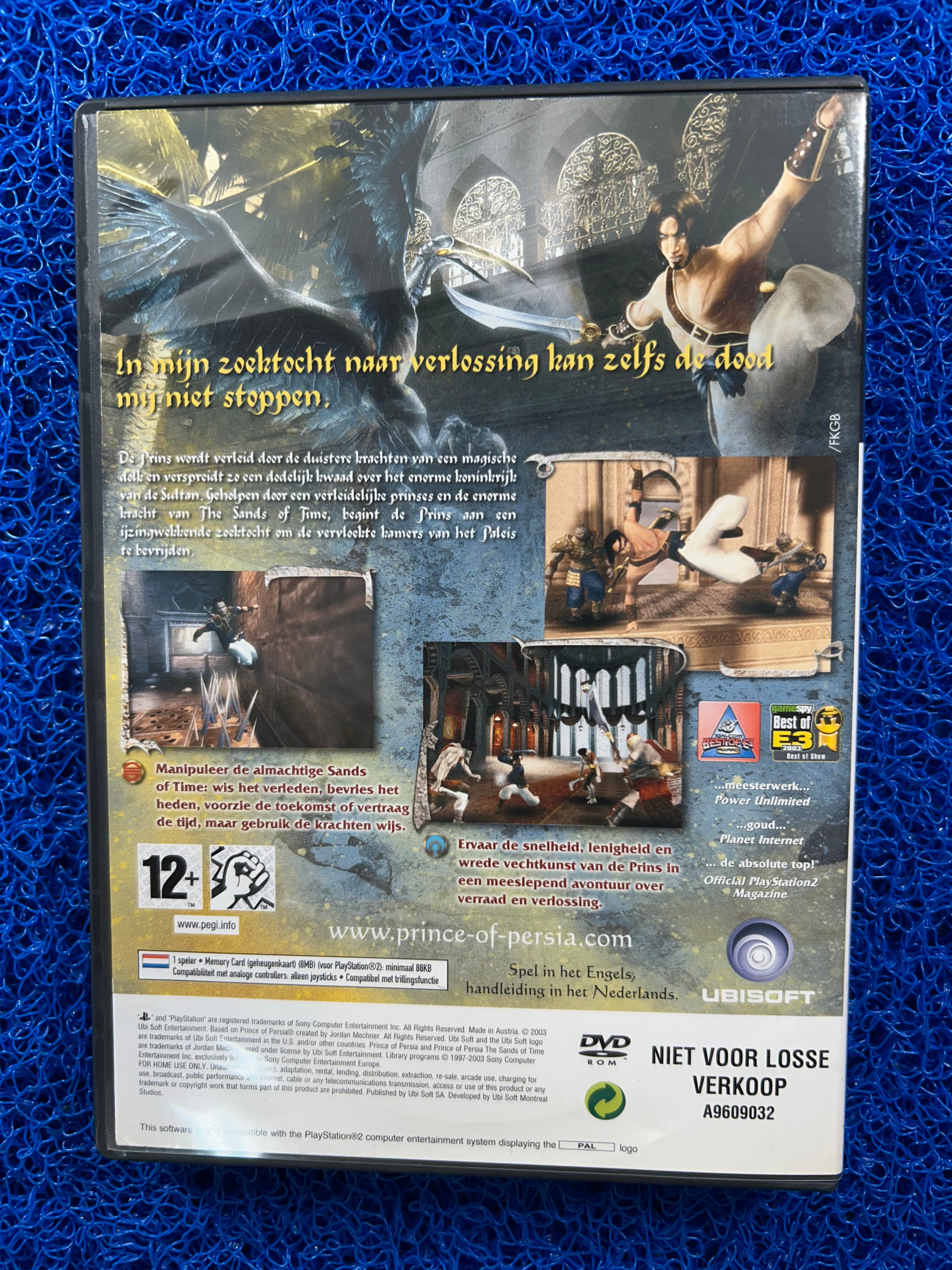 PS2 Prince of persia the sands of time (E)