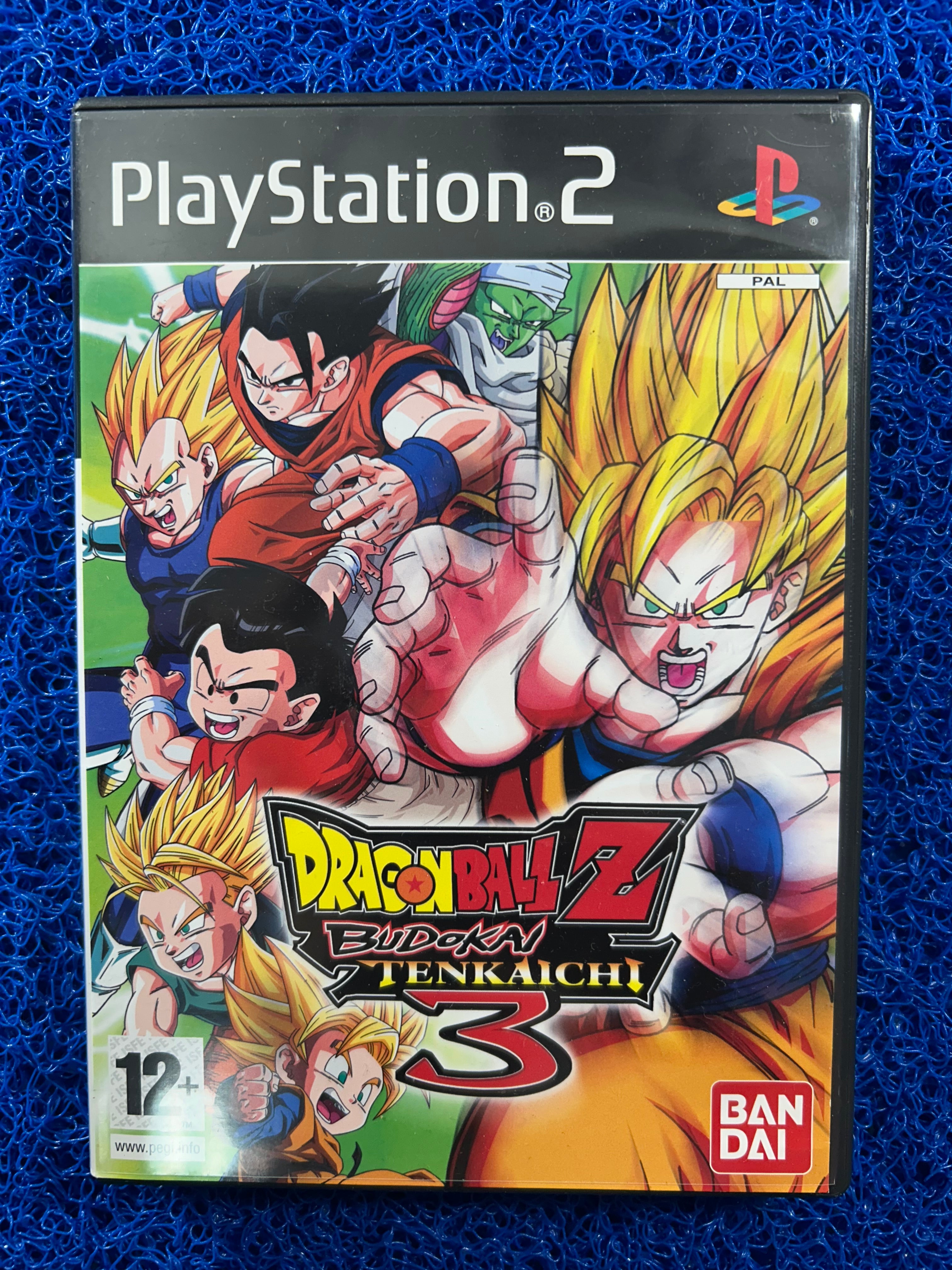 * PS2 Dragon ball z budokai tenkaichi 3 (E)