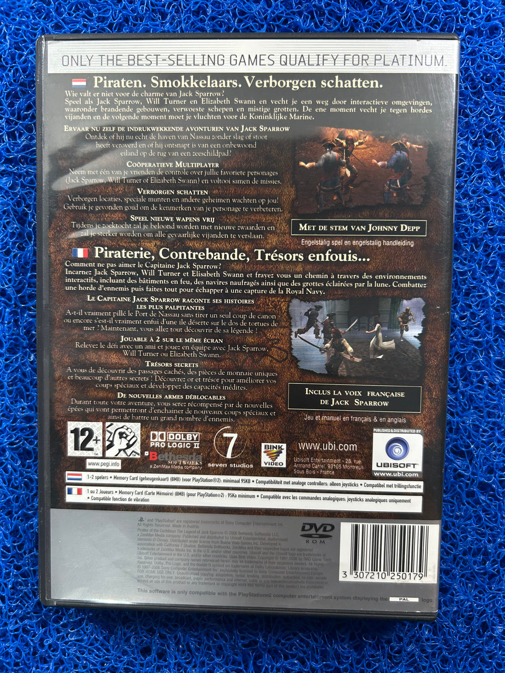 PS2 Pirates of caribbean the legend of jack sparrow (E)