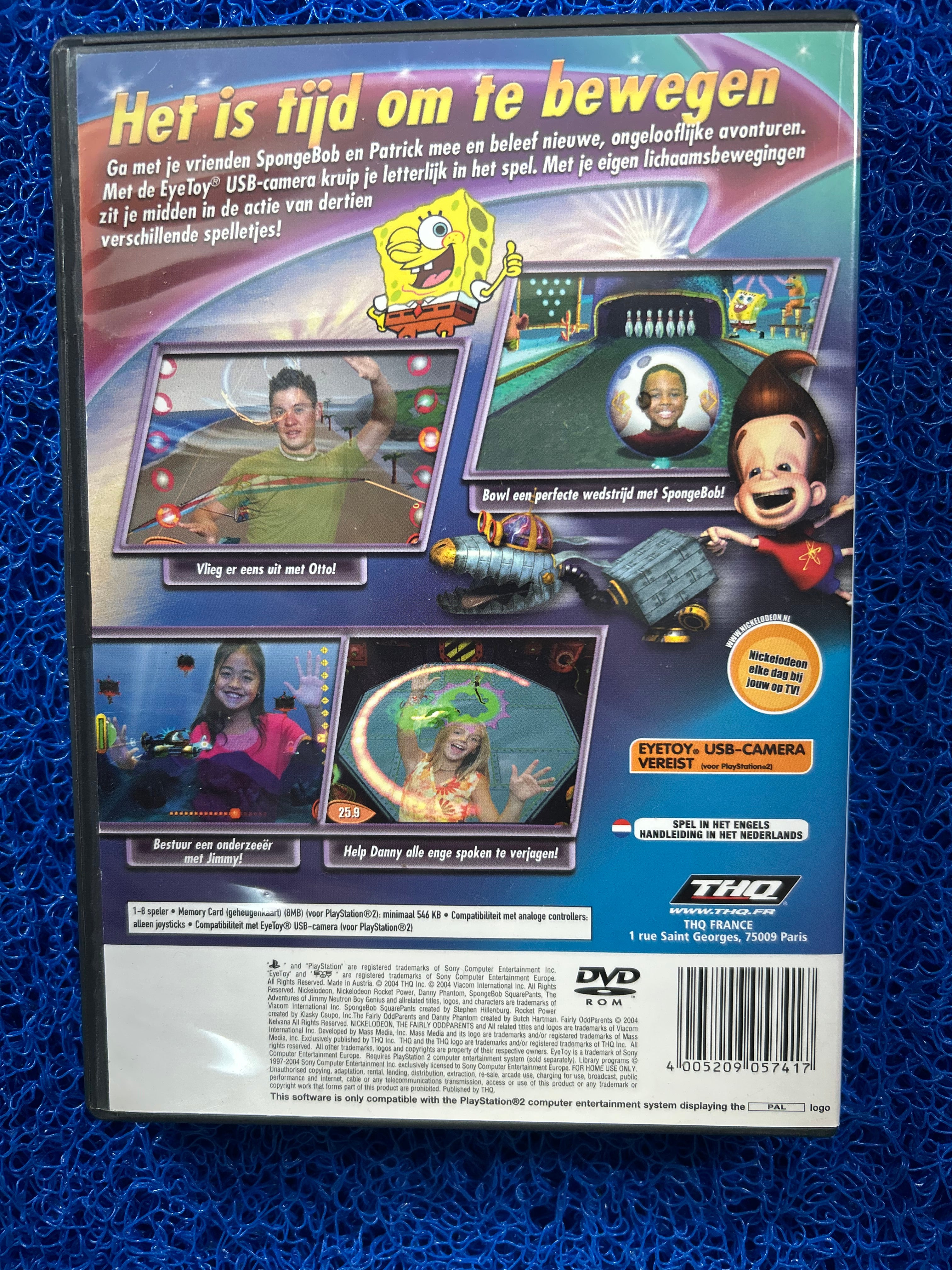 PS2 Spongebob squarepants movin with friends (E)
