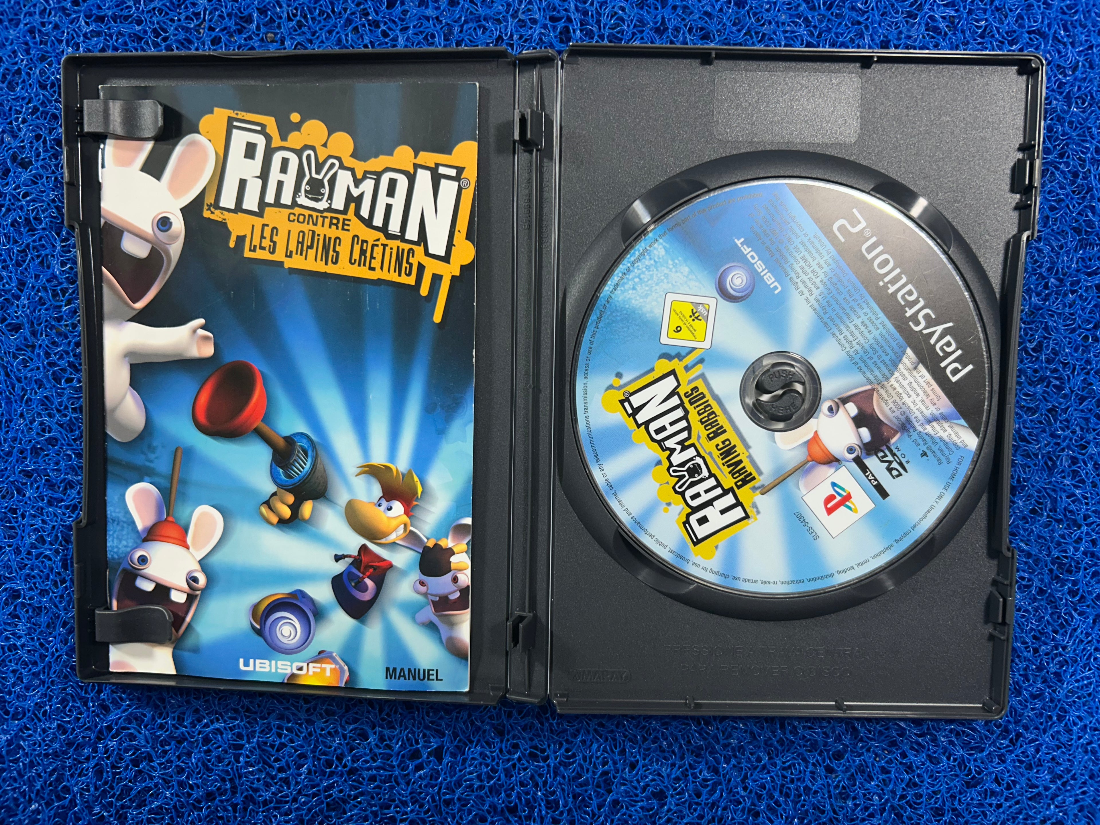 PS2# Rayman raving rabbits (E)