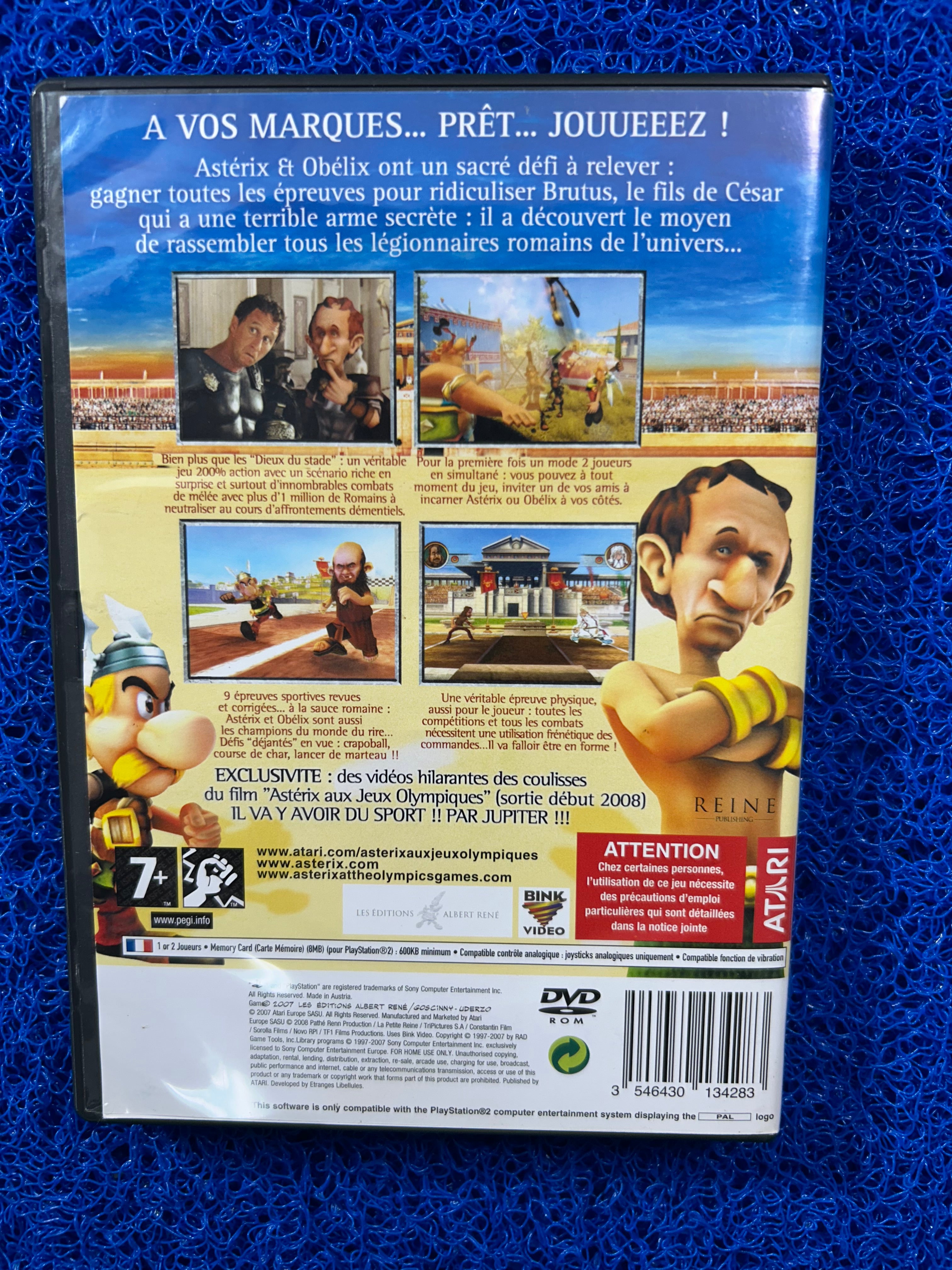 PS2 Asterix god of olympic (E)