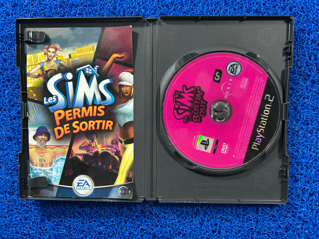PS2 The sims bustin’ out (E)