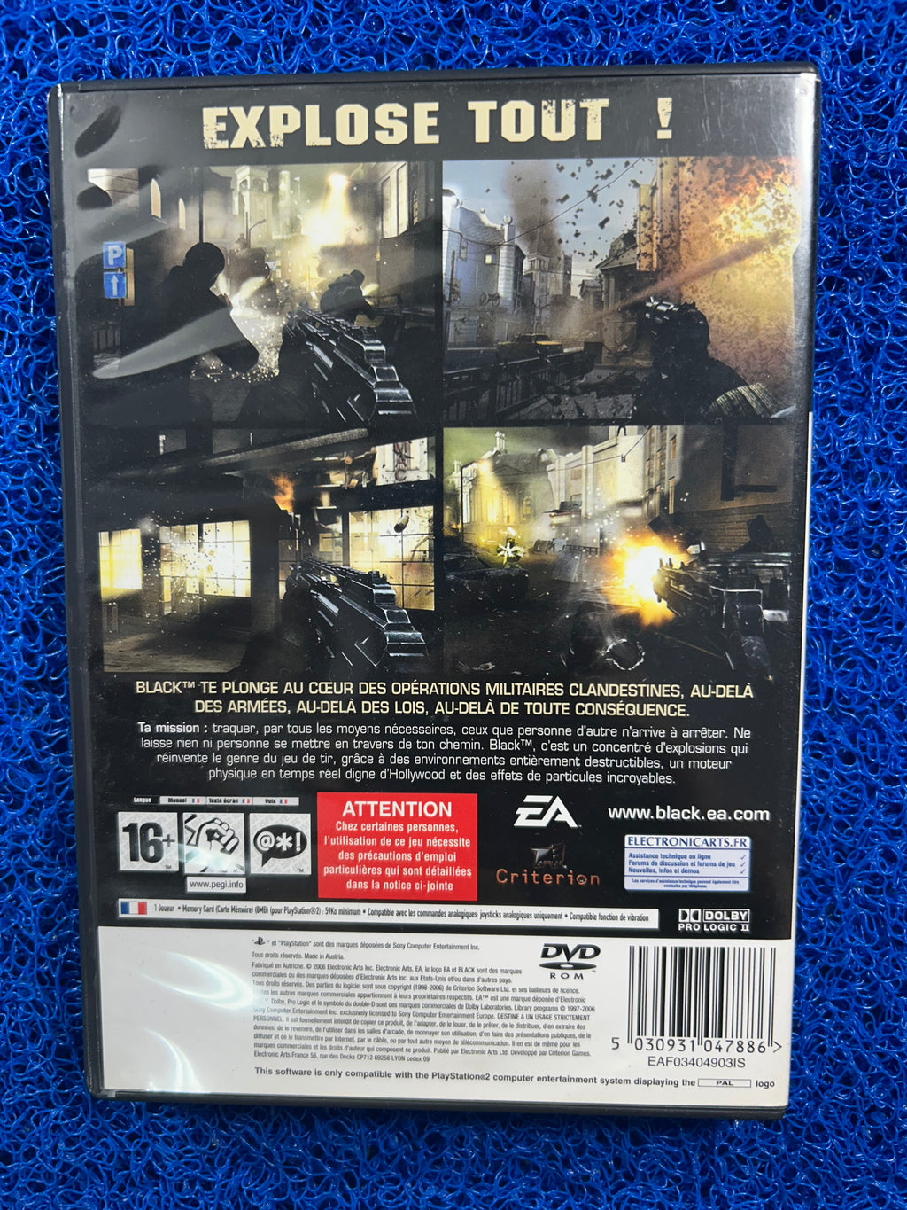 PS2 Black (E)