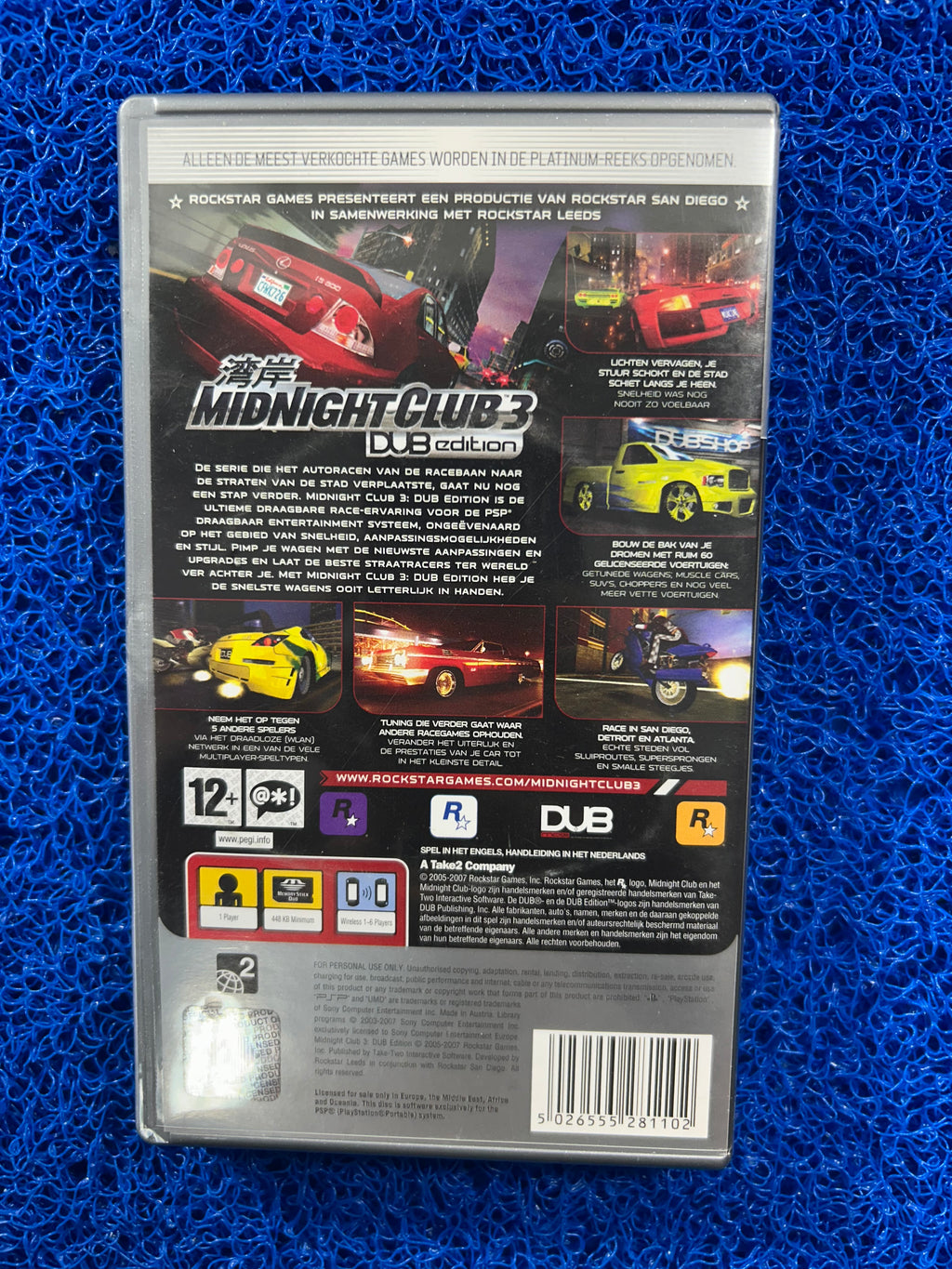 PSP Midnight club 3 (E)
