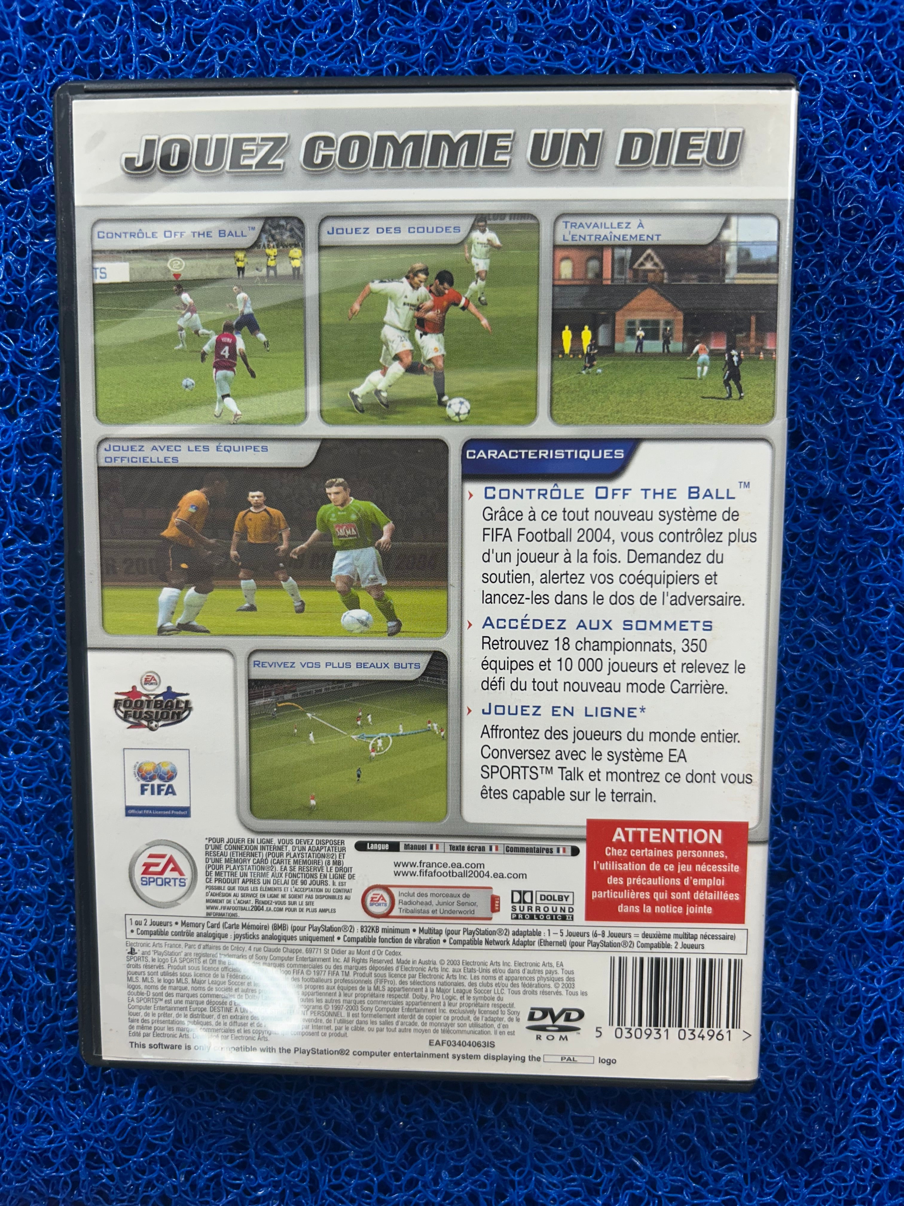 PS2 Fifa 2004 (E)