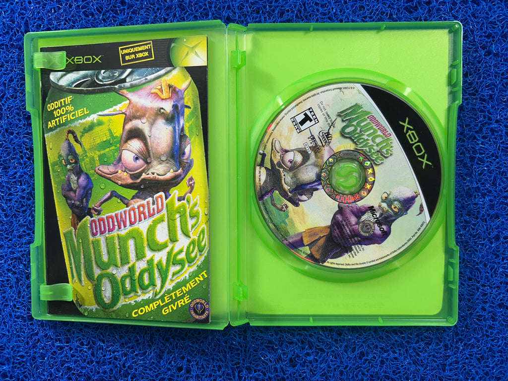 XBOX Oddworld munch’s oddysee (A)