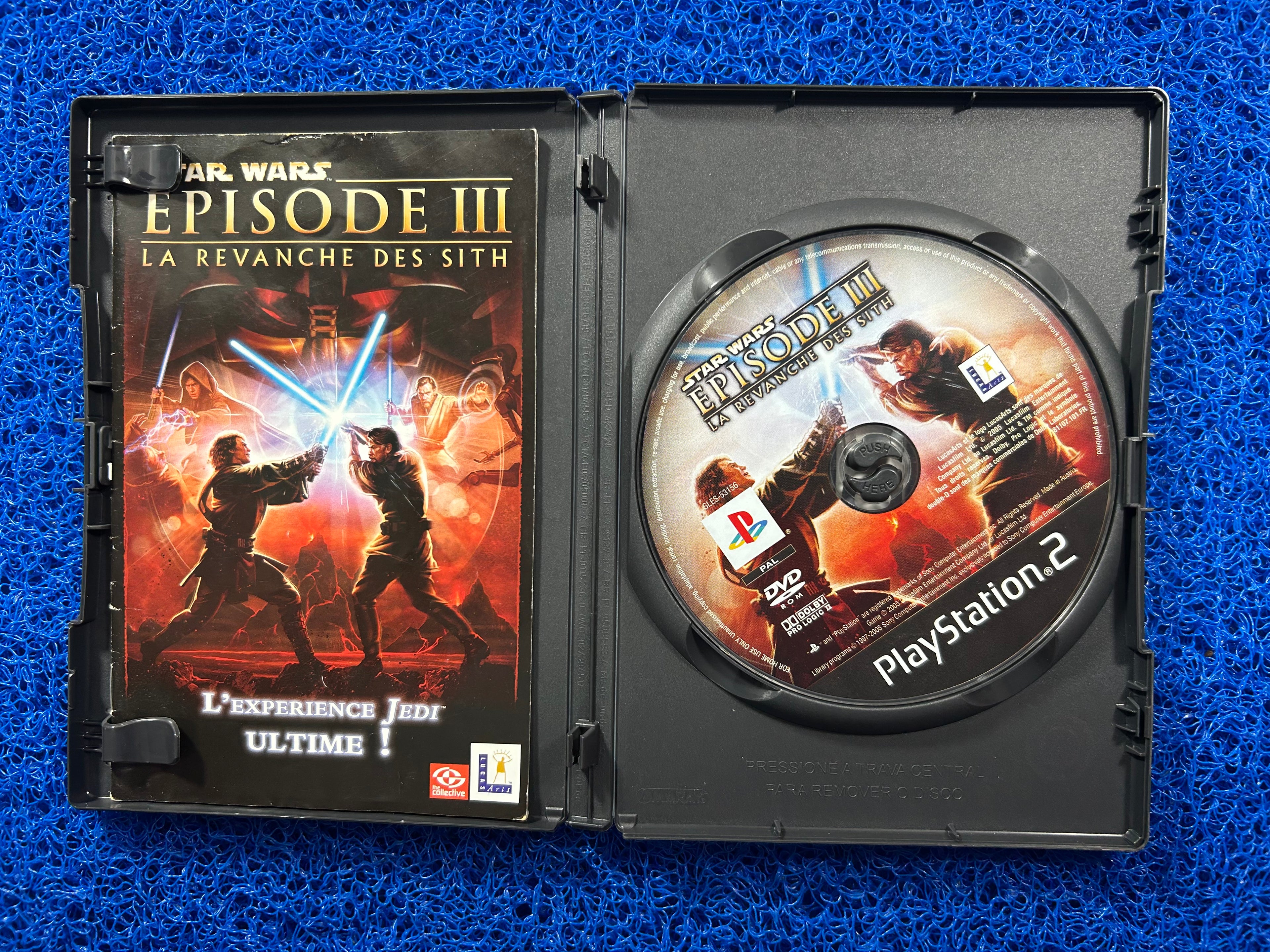 PS2 Star wars episode III the revenge of the sith (E)