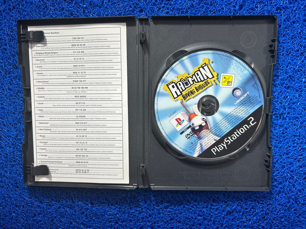 PS2 Rayman raving rabbits (E)