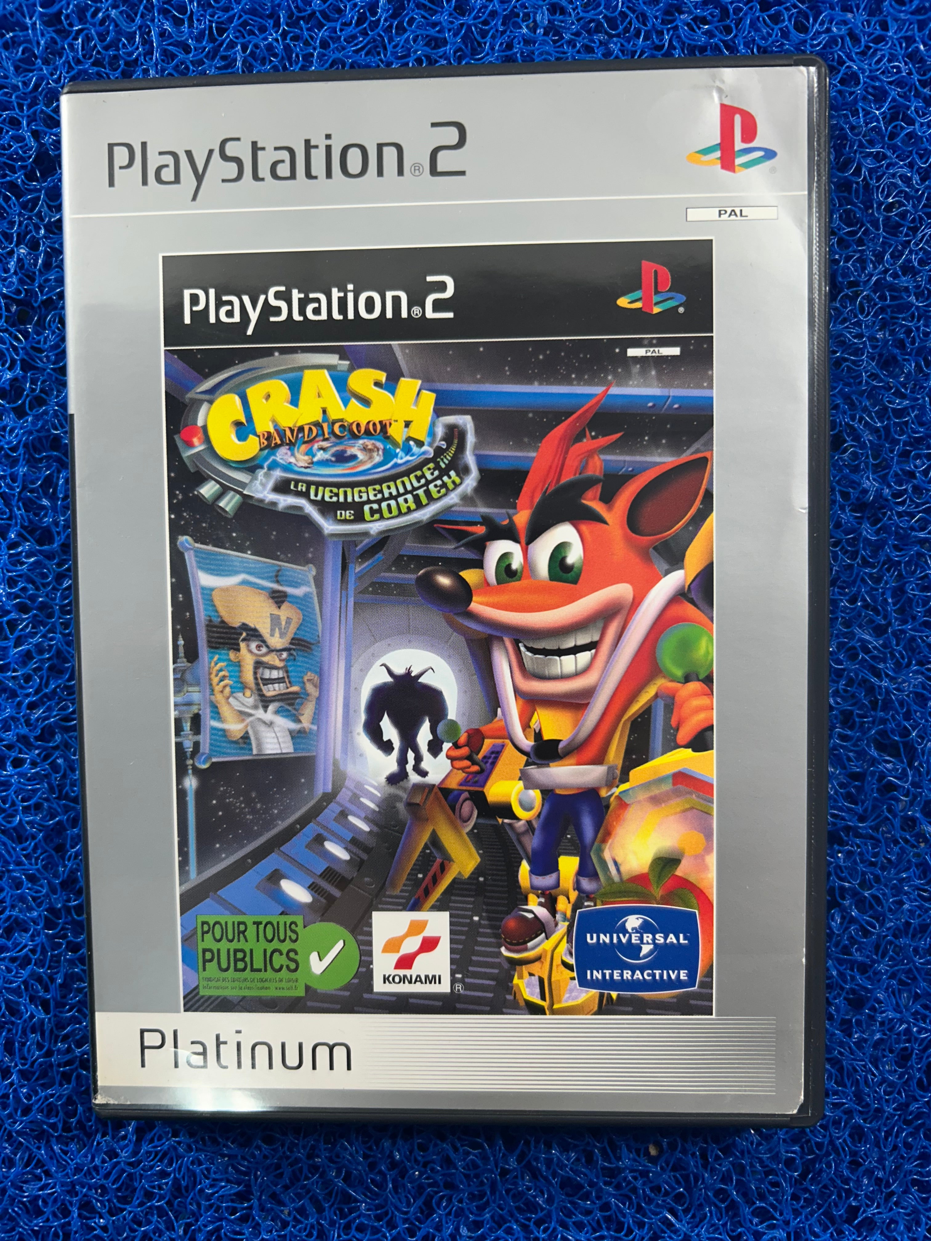 PS2 Crash bandicoot wrath of cortex (E)