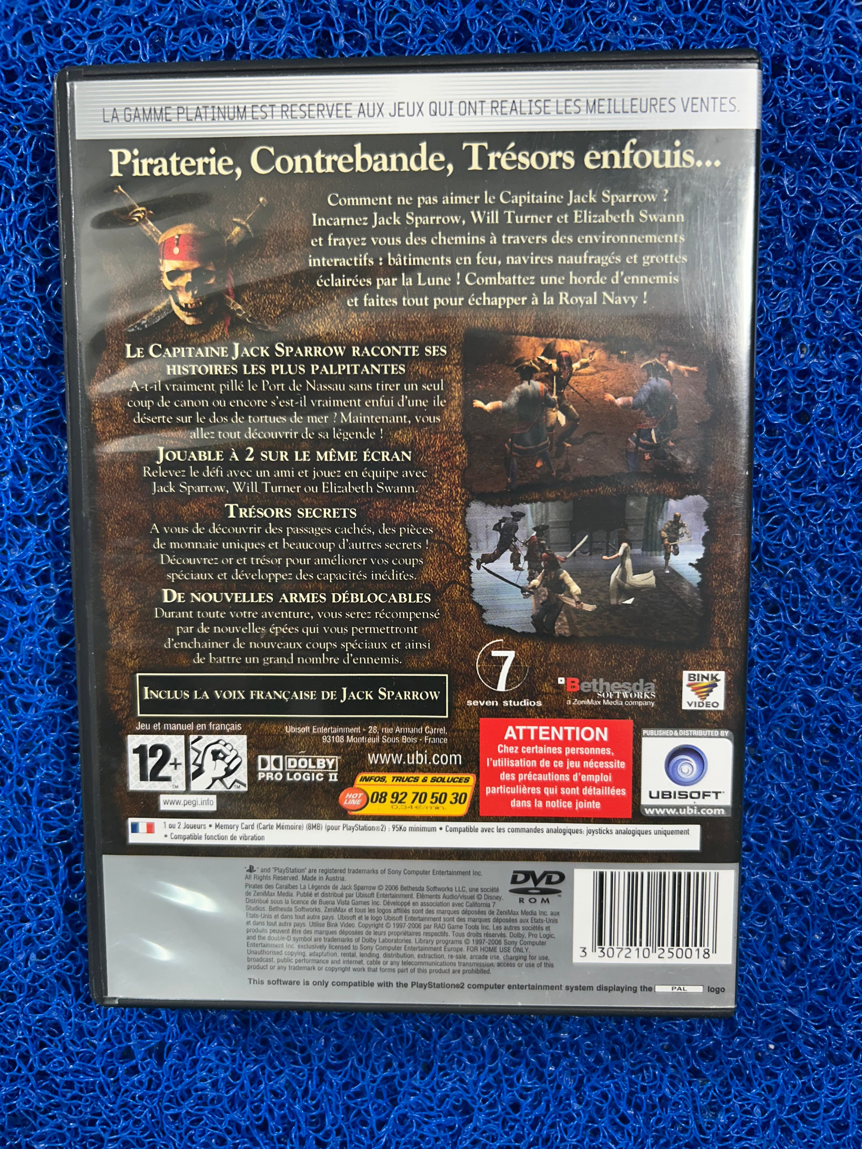 PS2# Pirates of caribbean the legend of jack sparrow (E)