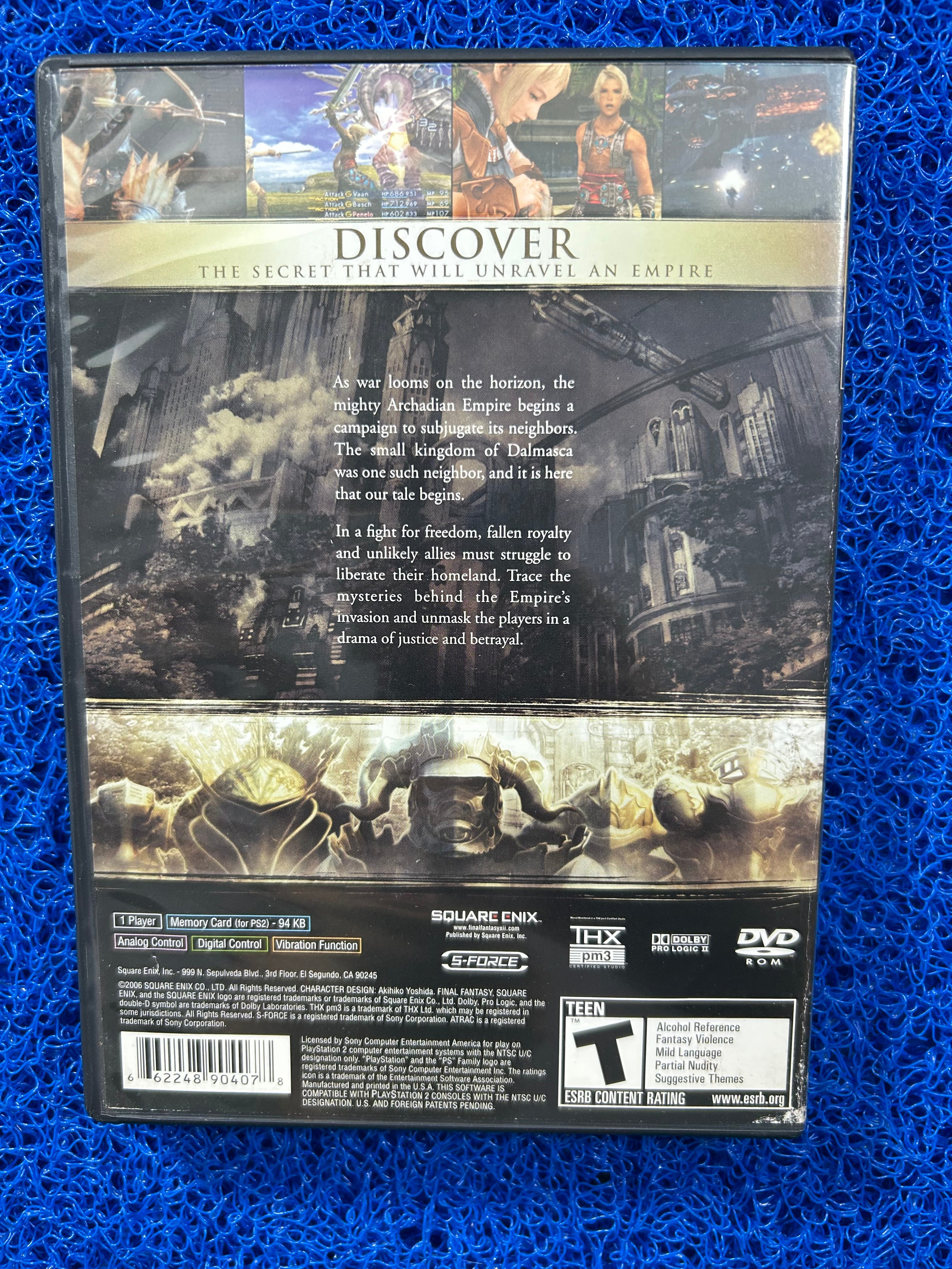 PS2 Final Fantasy XII (A)