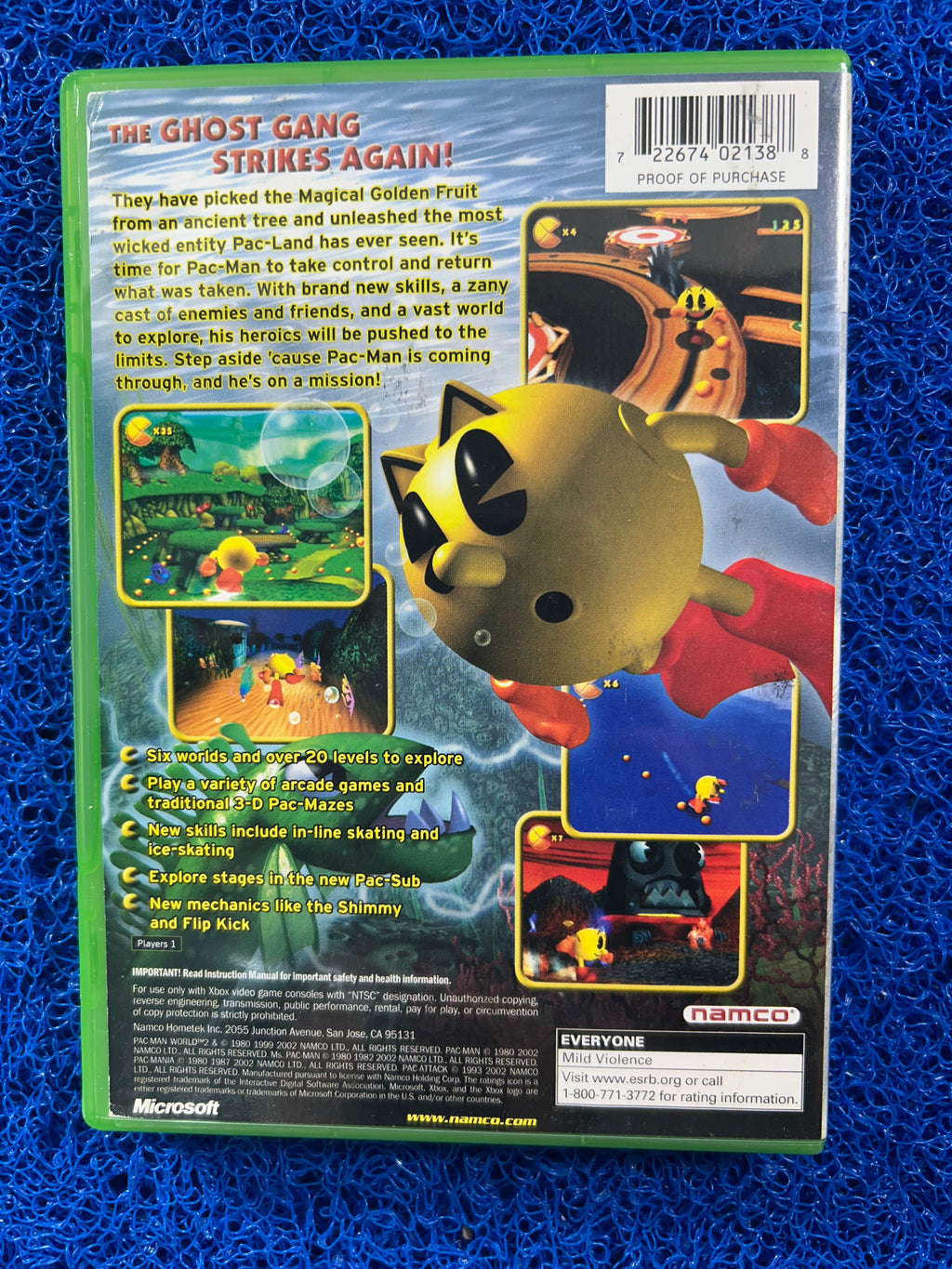 XBOX Pac man world 2 (A)