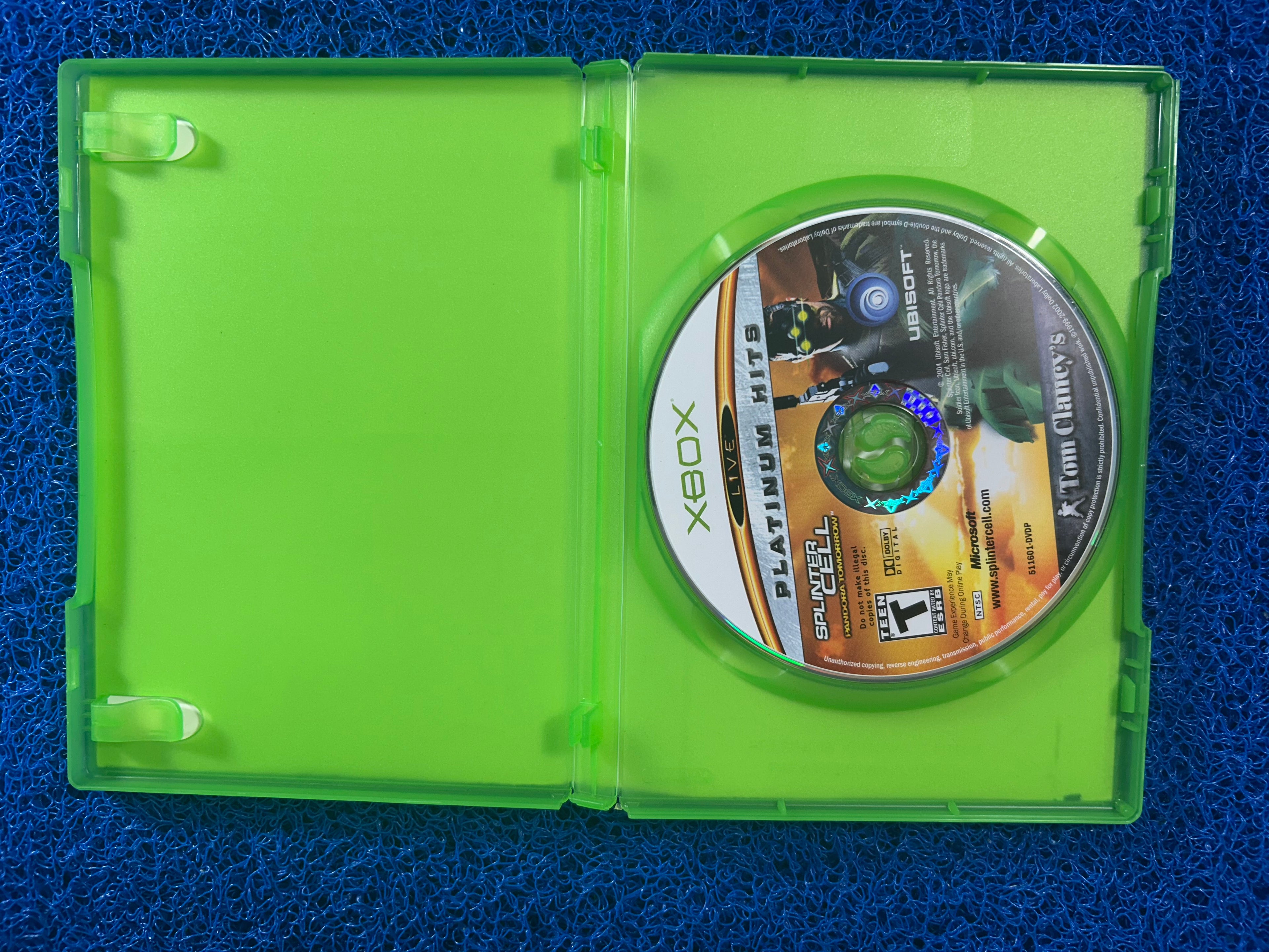 XBOX# Splinter cell pandora tomorrow (A)