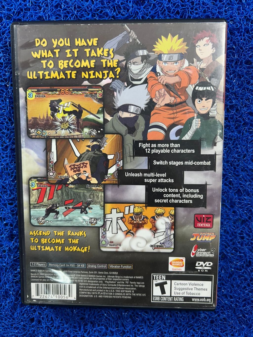 PS2 Naruto ultimate ninja (A)