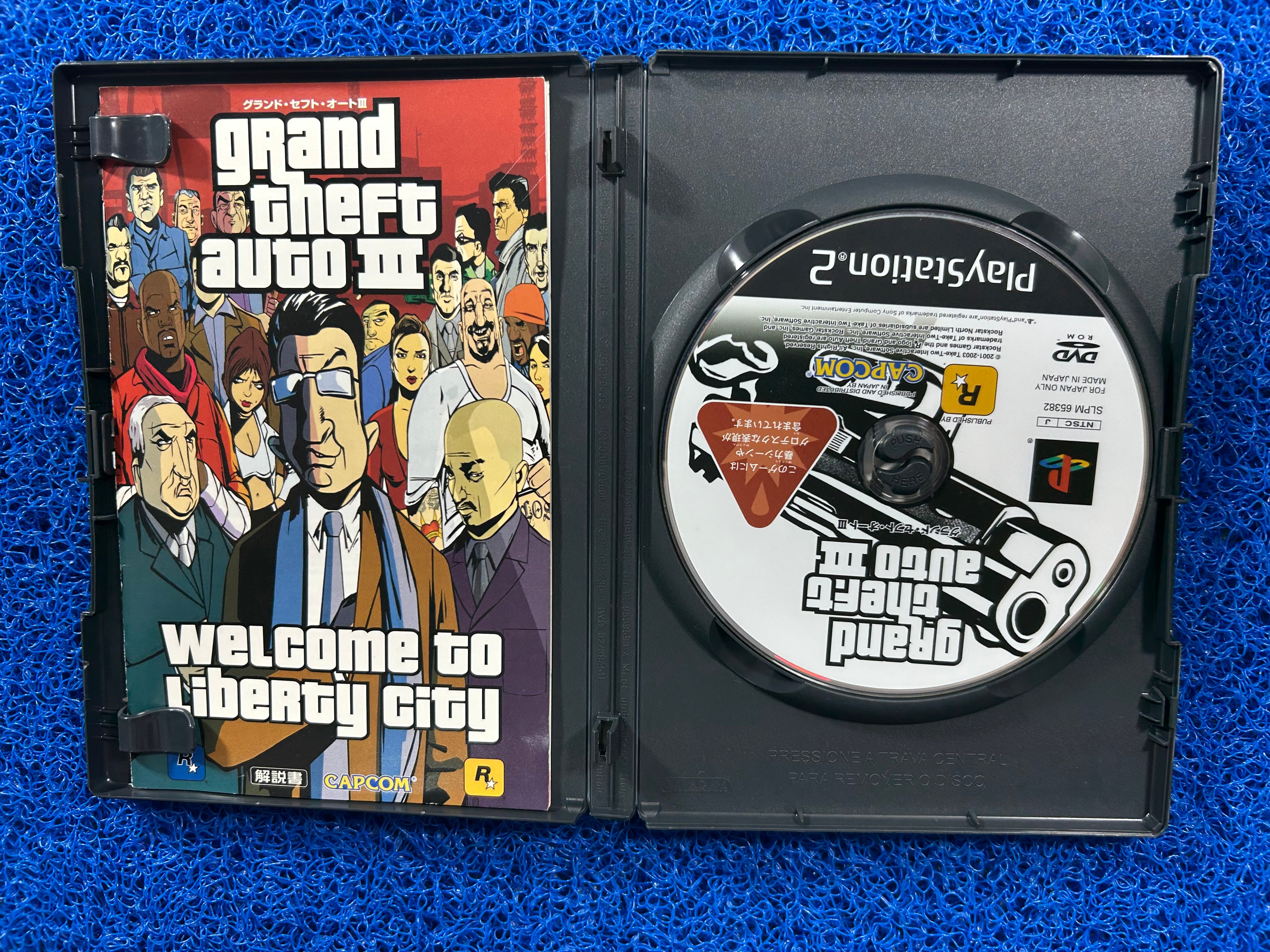 PS2 GTA III (J)