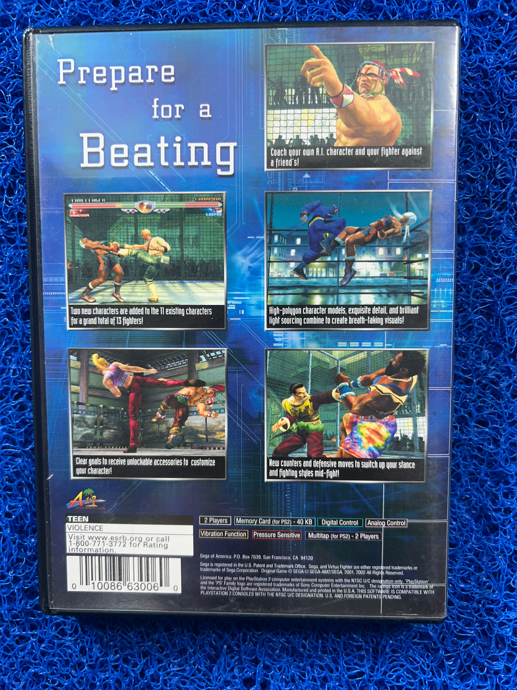 PS2 Virtua fighter 4 (A)