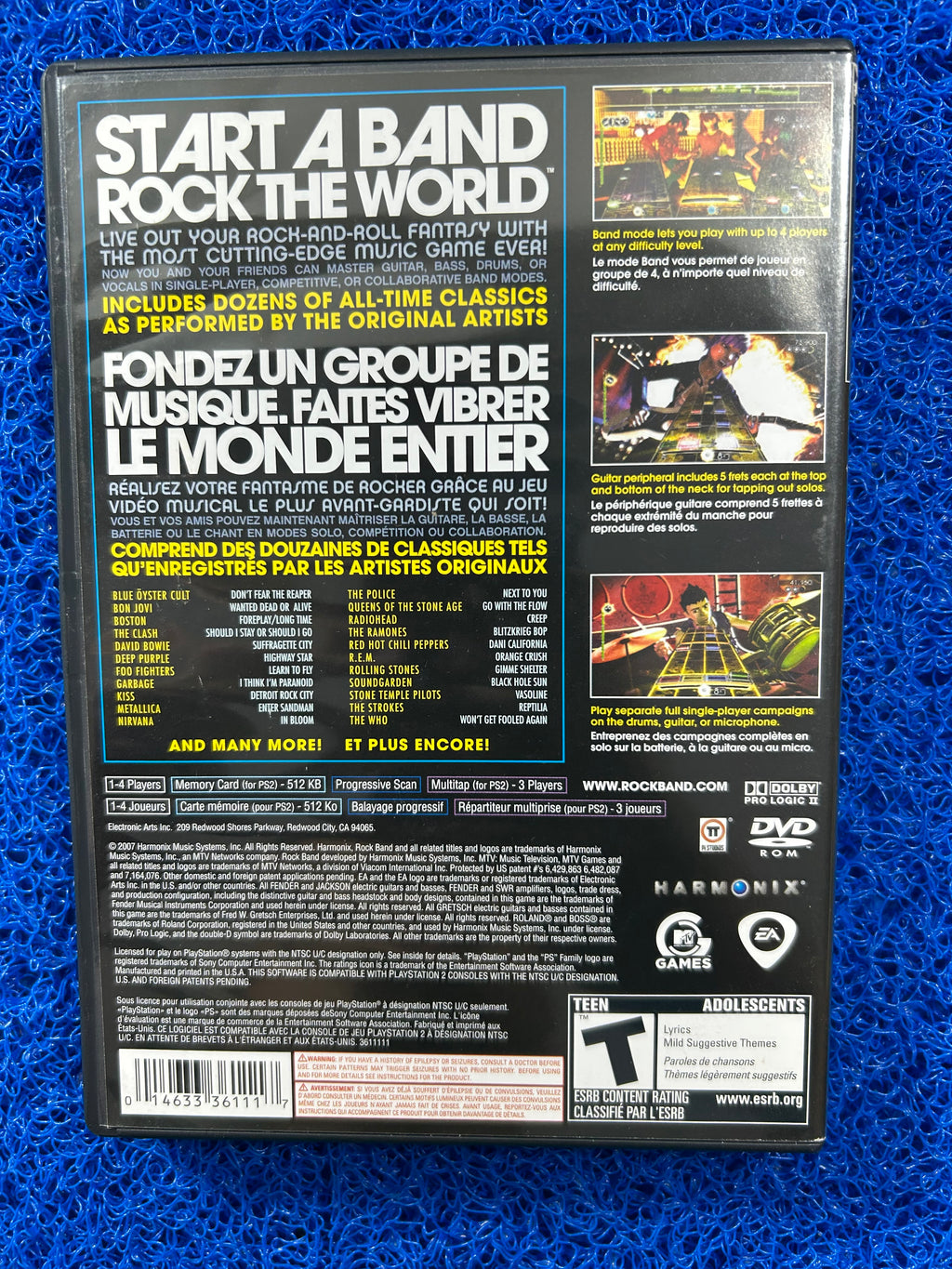 PS2 Rockband (A)