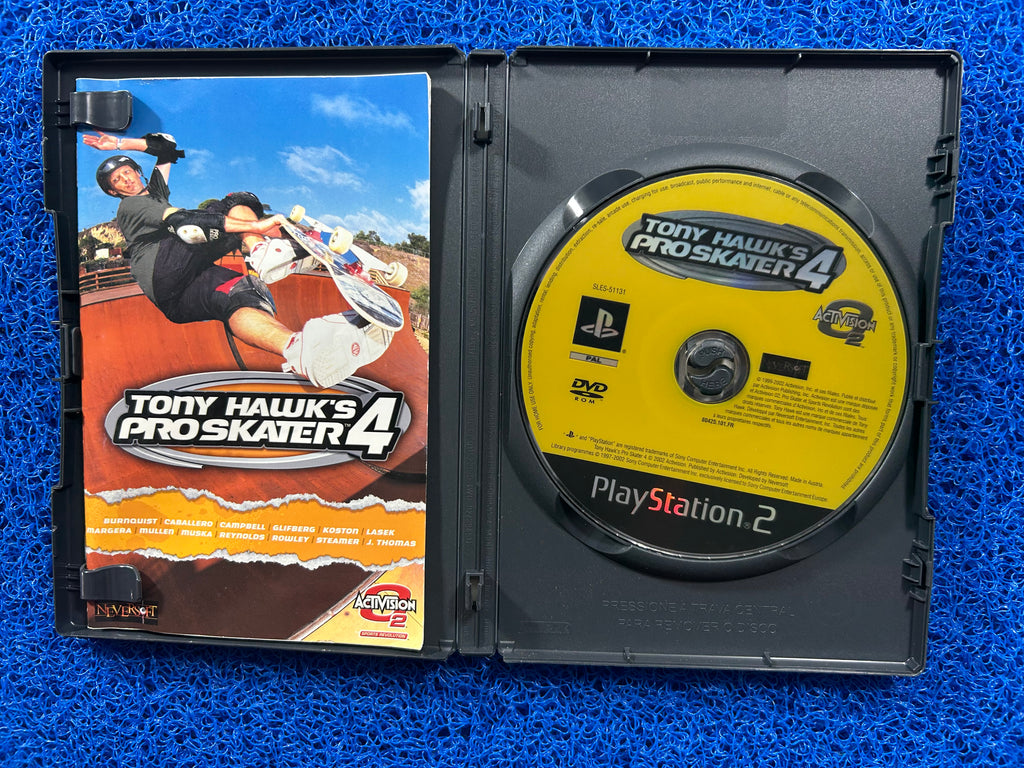 PS2 Tony hawk 4 (E)