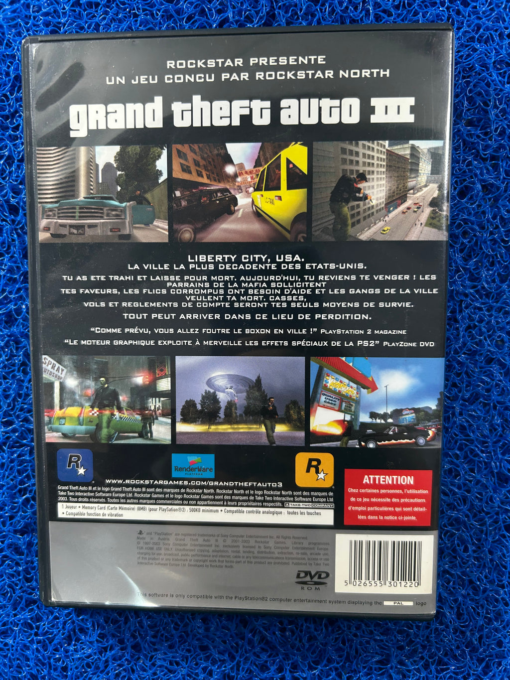 PS2 GTA III (E)