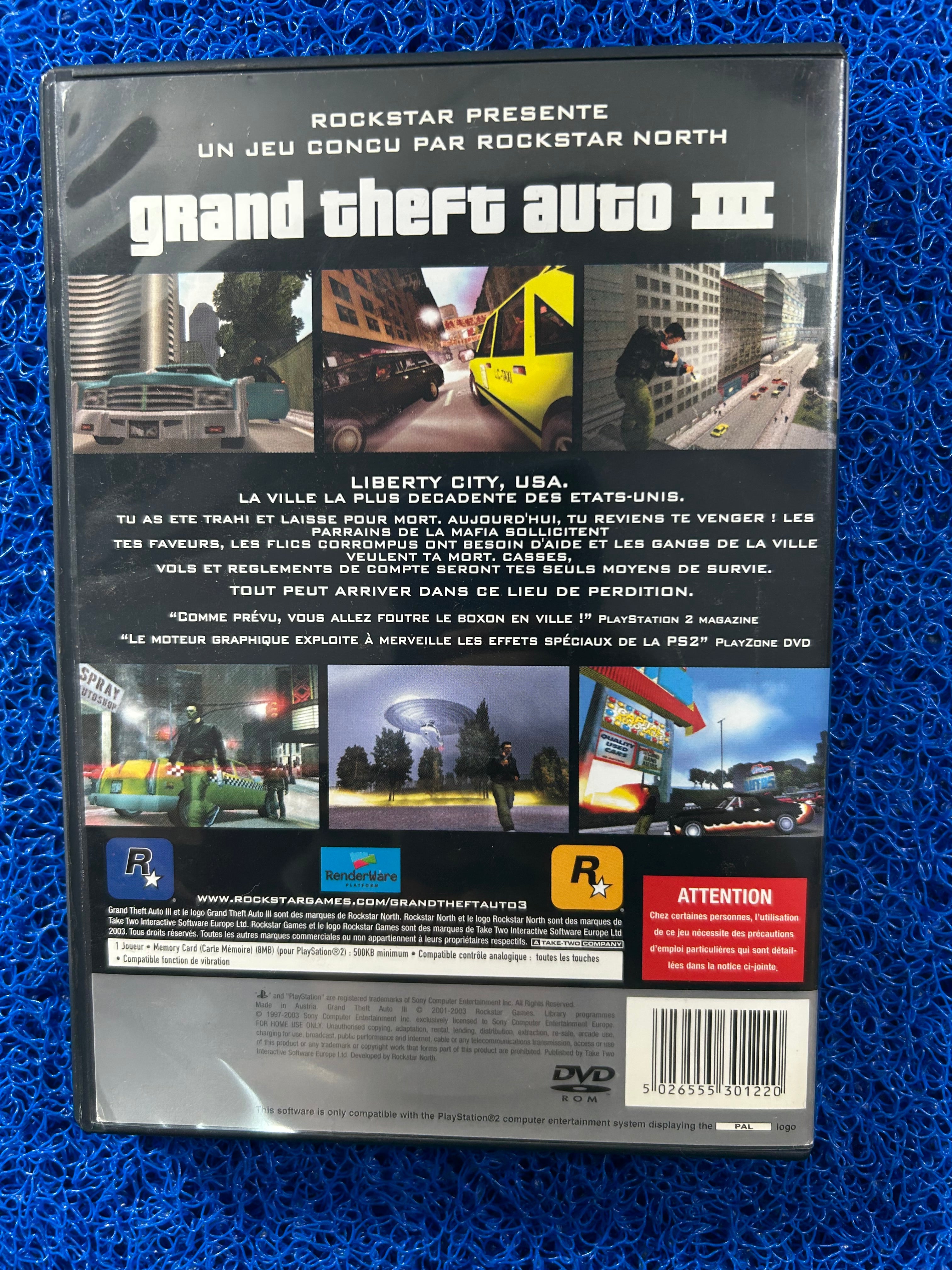 PS2 GTA III (E)
