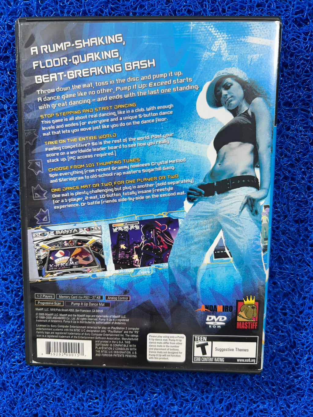 PS2 Pump it up exceed (A)