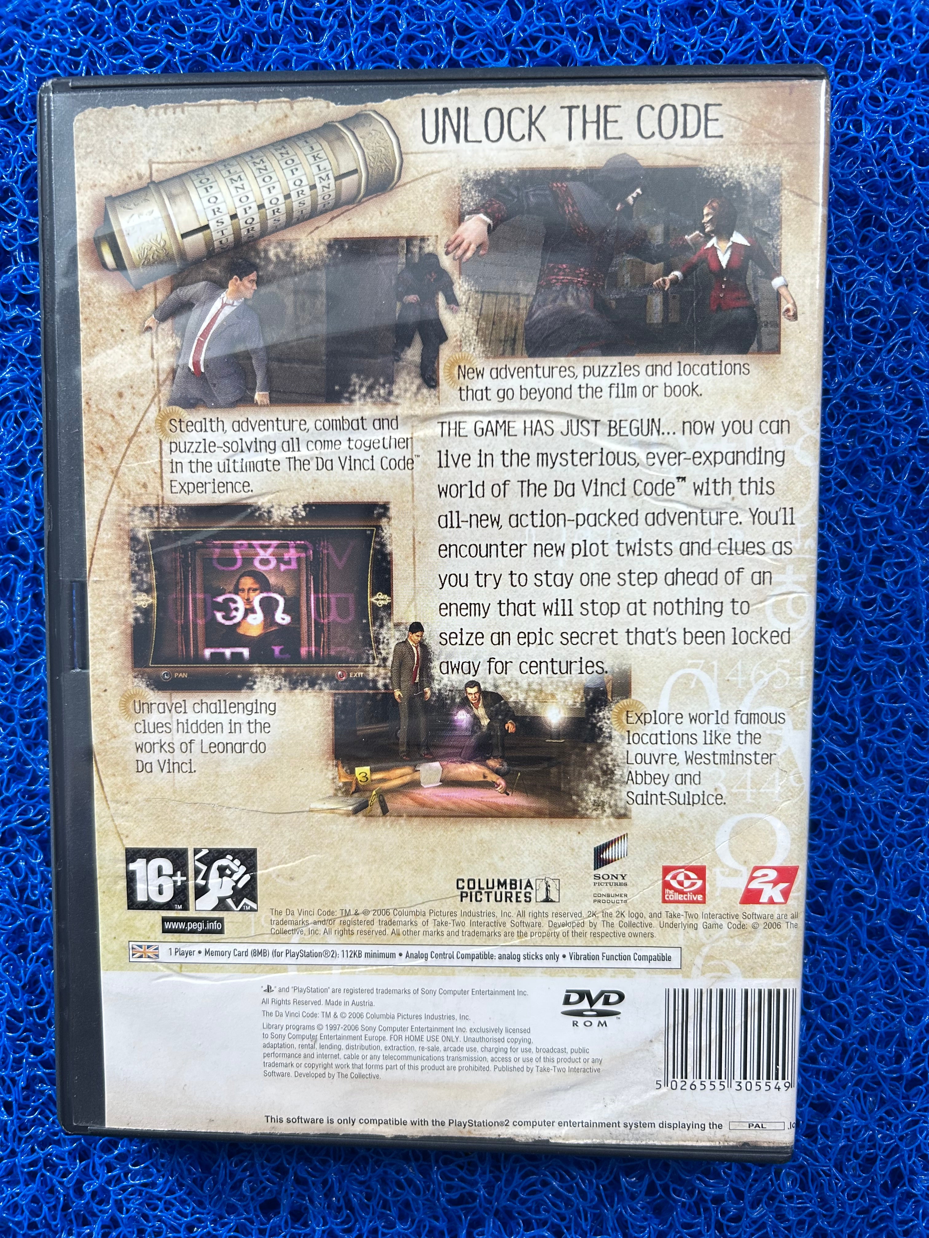 PS2 The Davinci Code (E)