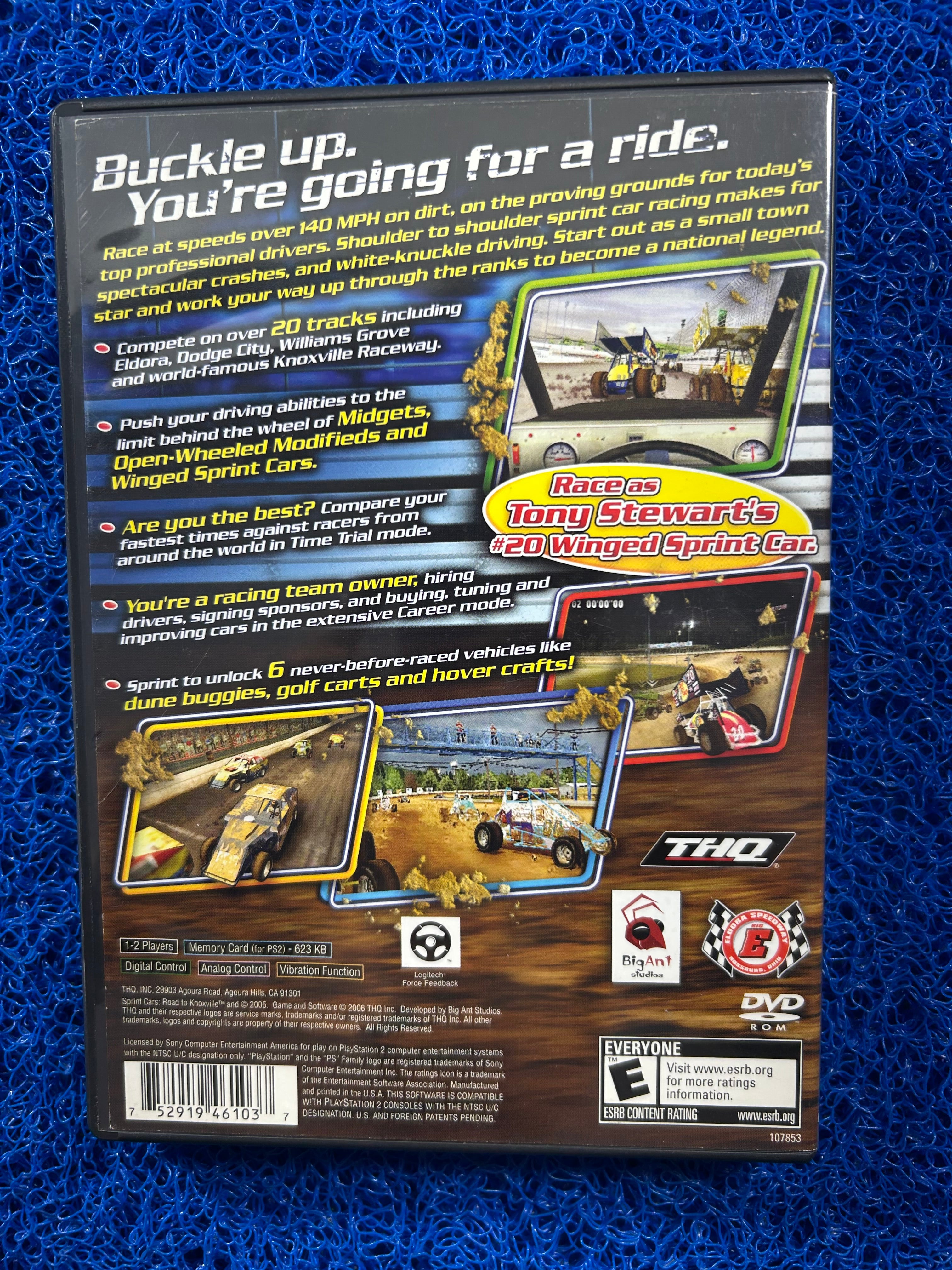 PS2 Sprint Cars road to knoxville (A)