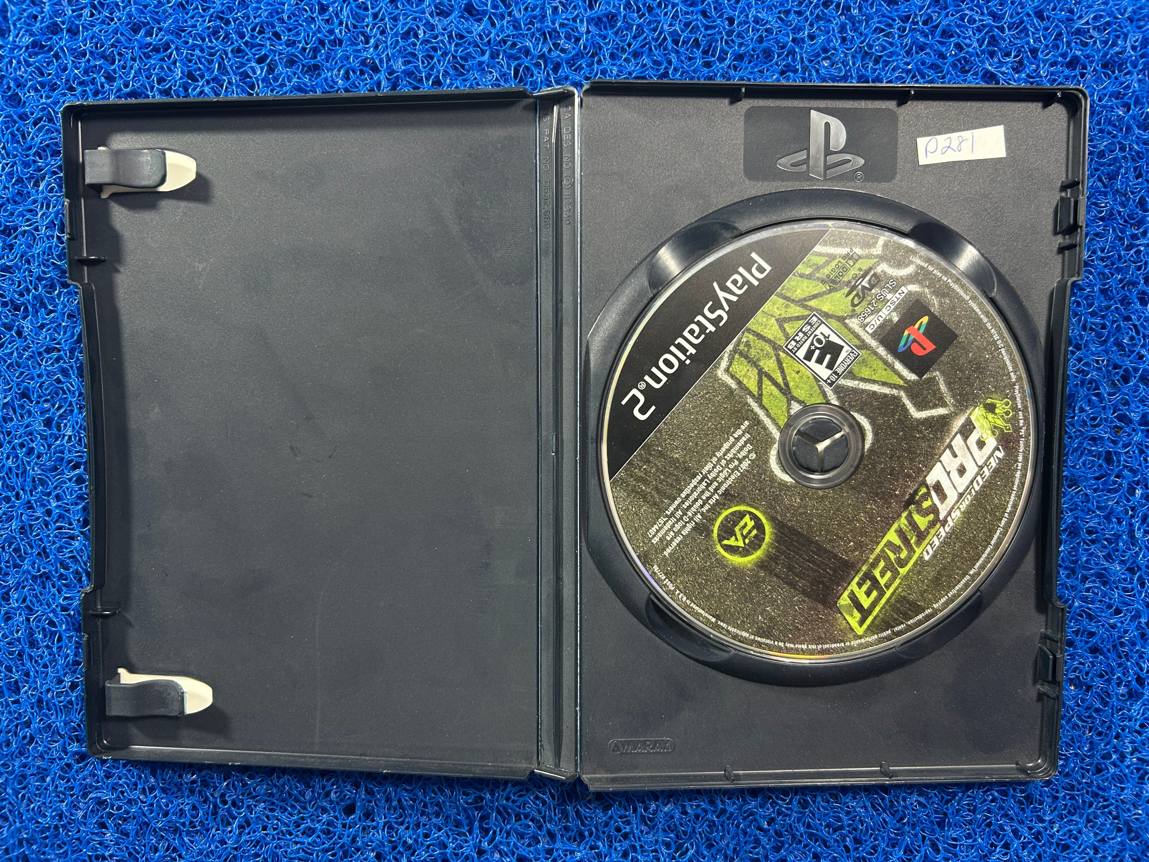 PS2 Need for speed pro street (E)