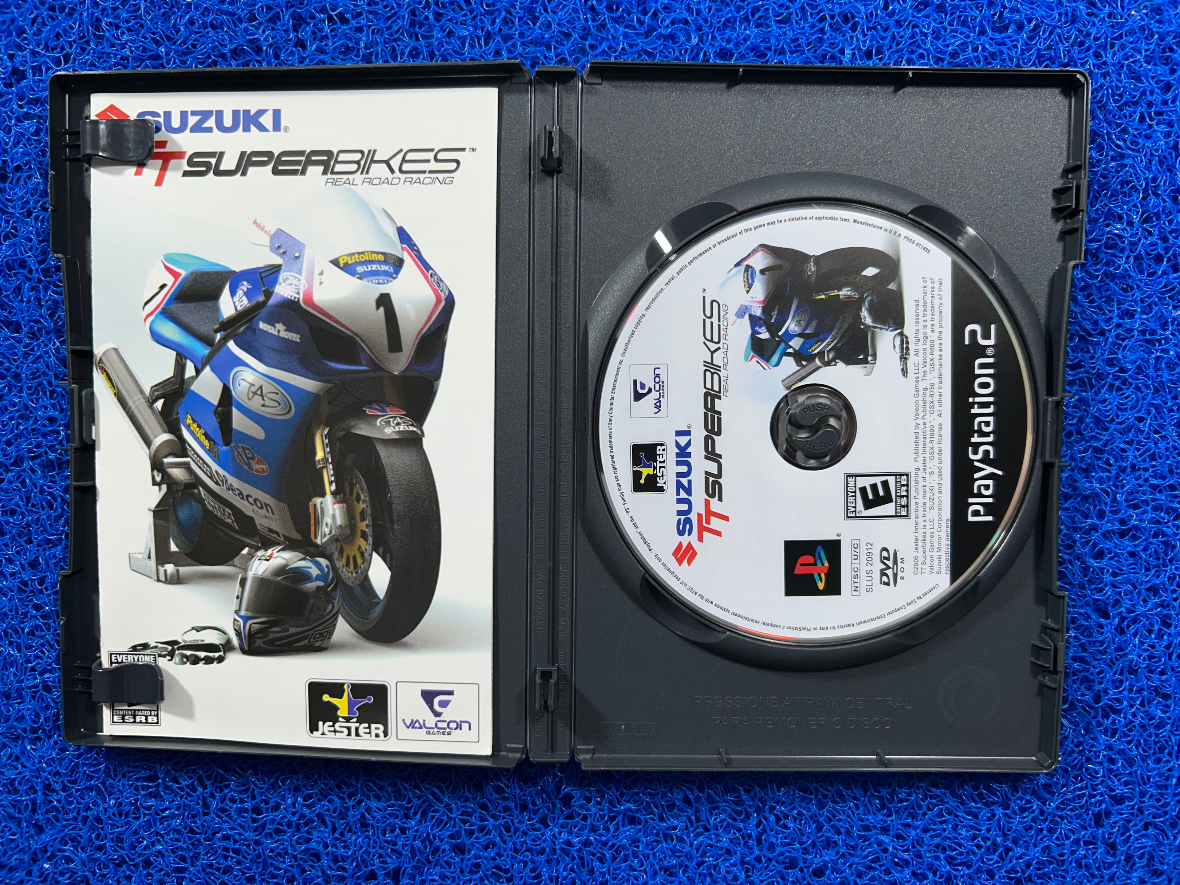 PS2 Suzuki tt super bikes (A)
