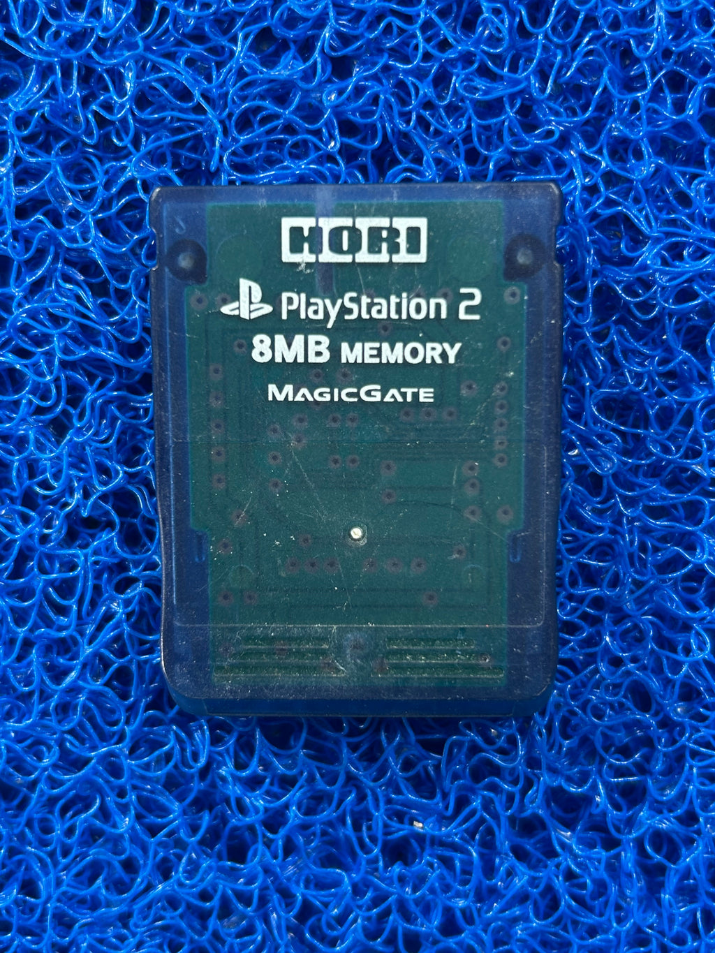 ACESSÓRIOS Memory card de ps2 azul translúcido
