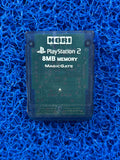 ACESSÓRIOS Memory card de ps2 azul translúcido