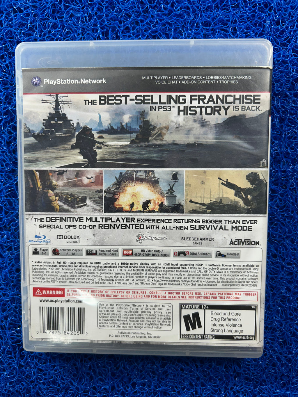 PS3 Call of duty mw3