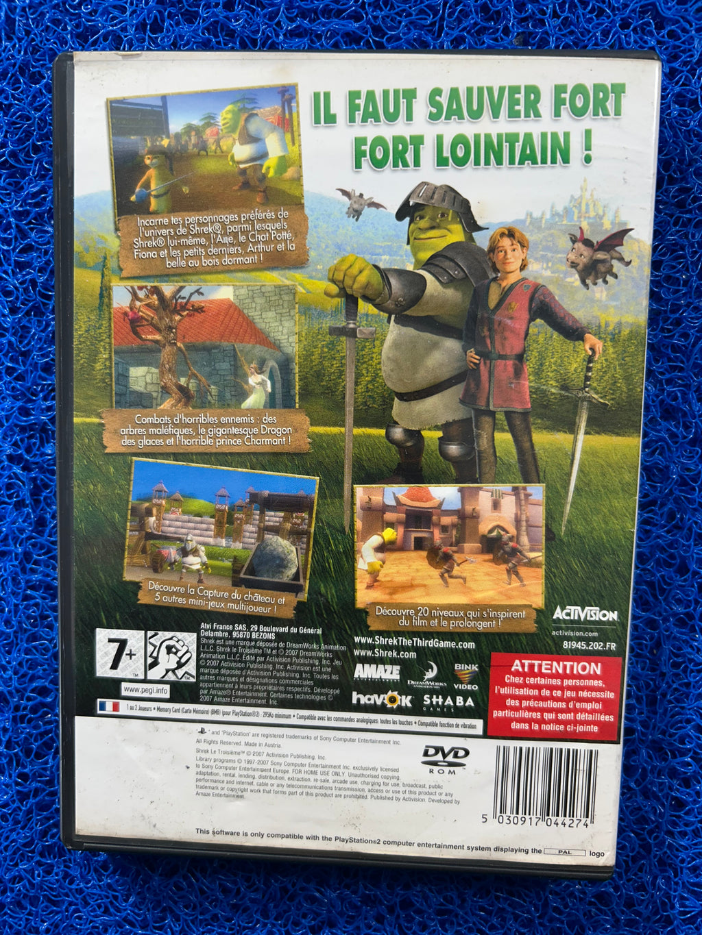 PS2 Shrek the third (E)
