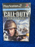 PS2# Call of duty finest hour (E)