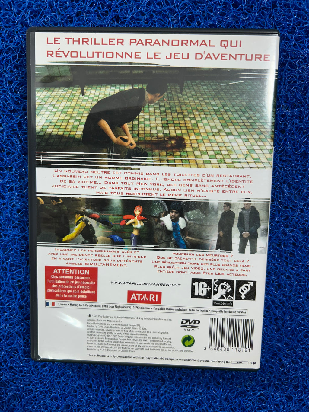 PS2# Fahrenheit (E)