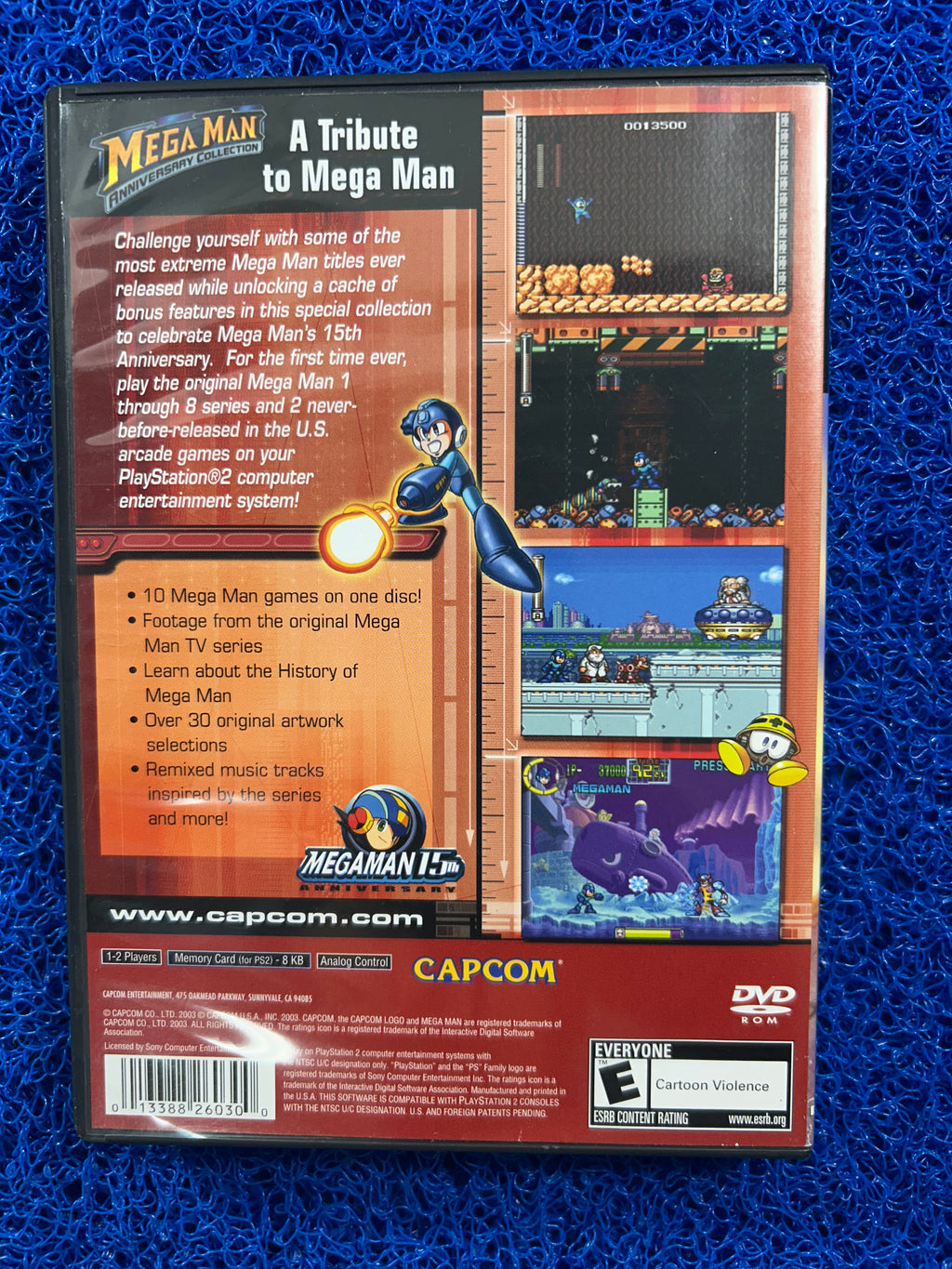 PS2 Mega man anniversary collection (A)