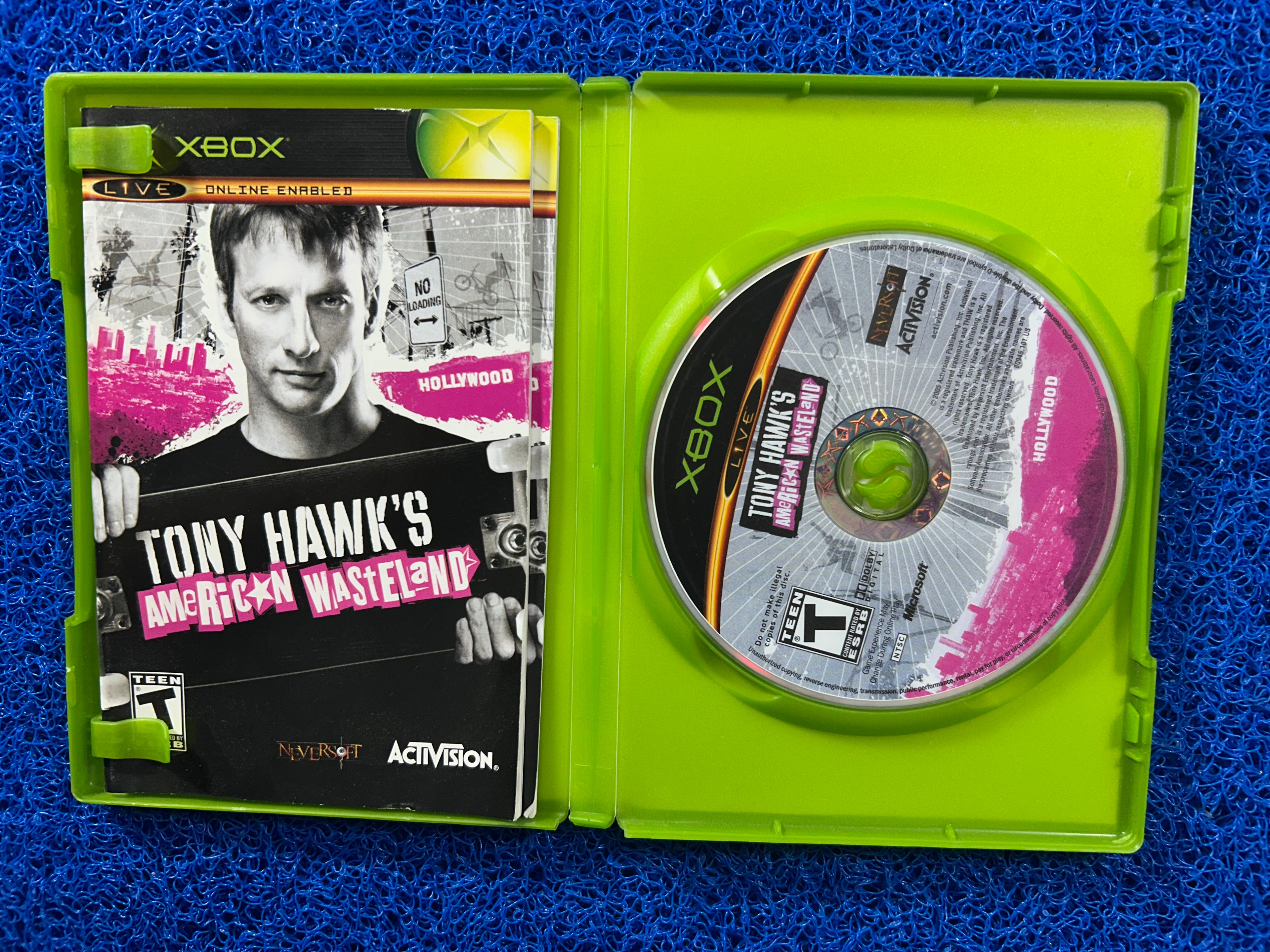 XBOX Tony hawk american wastland (A)
