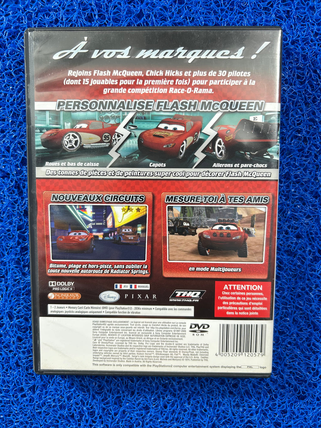 PS2 Cars national mater (E)
