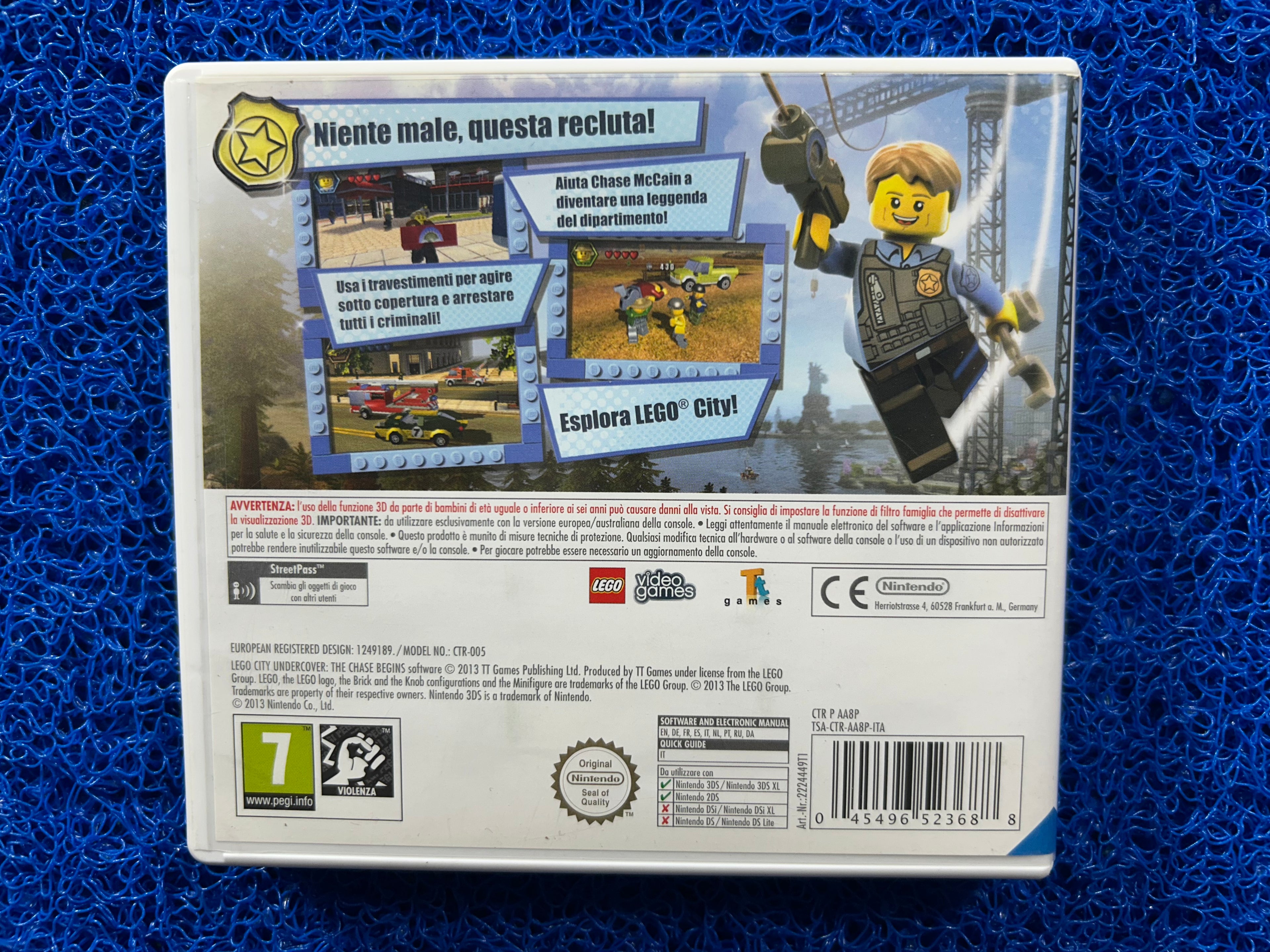 3DS LEGO City undercover the chase begins (E)