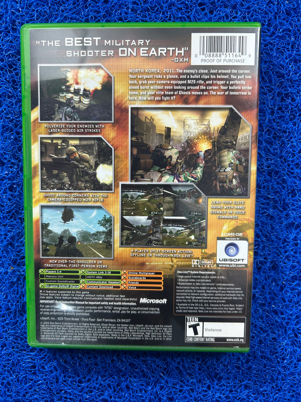 XBOX Ghost recon 2 (A)
