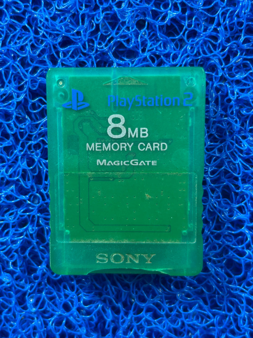 ACESSÓRIOS Memory card de ps2 verde translúcido