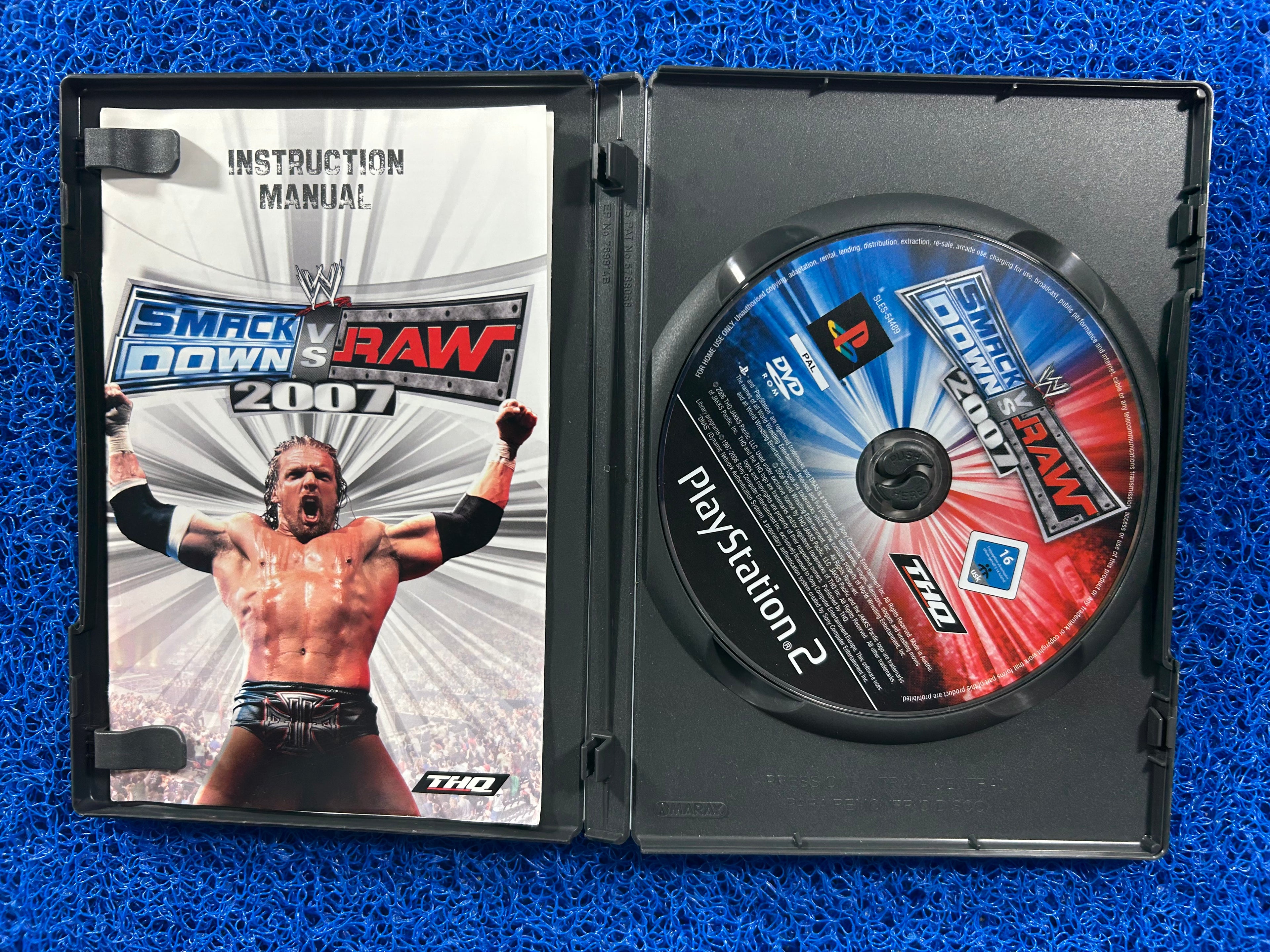 PS2 Smackdown vs. raw 2007 (E)